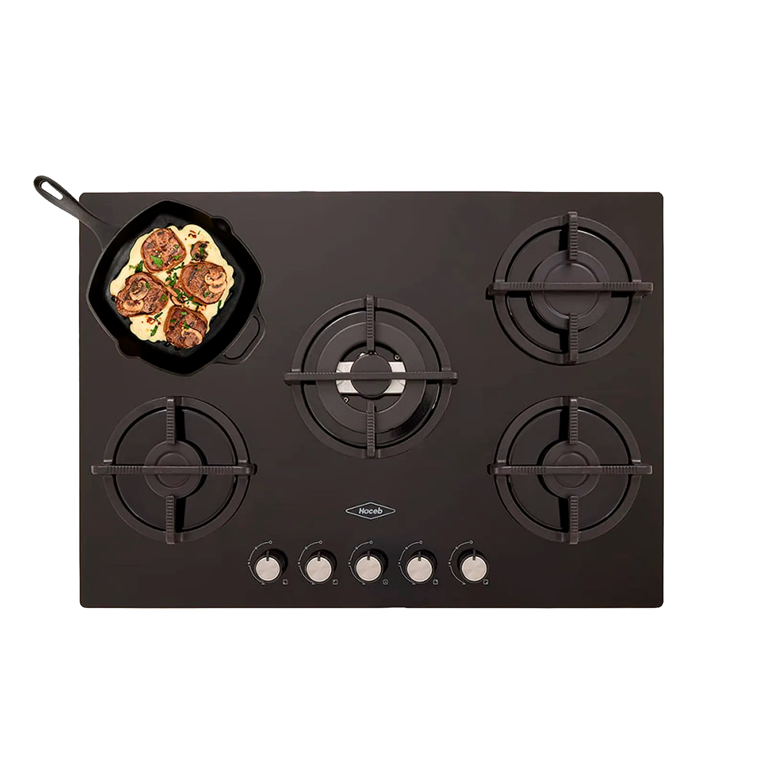 ESTUFA DE EMPOTRAR 76 CM GAS NATUR HACEB