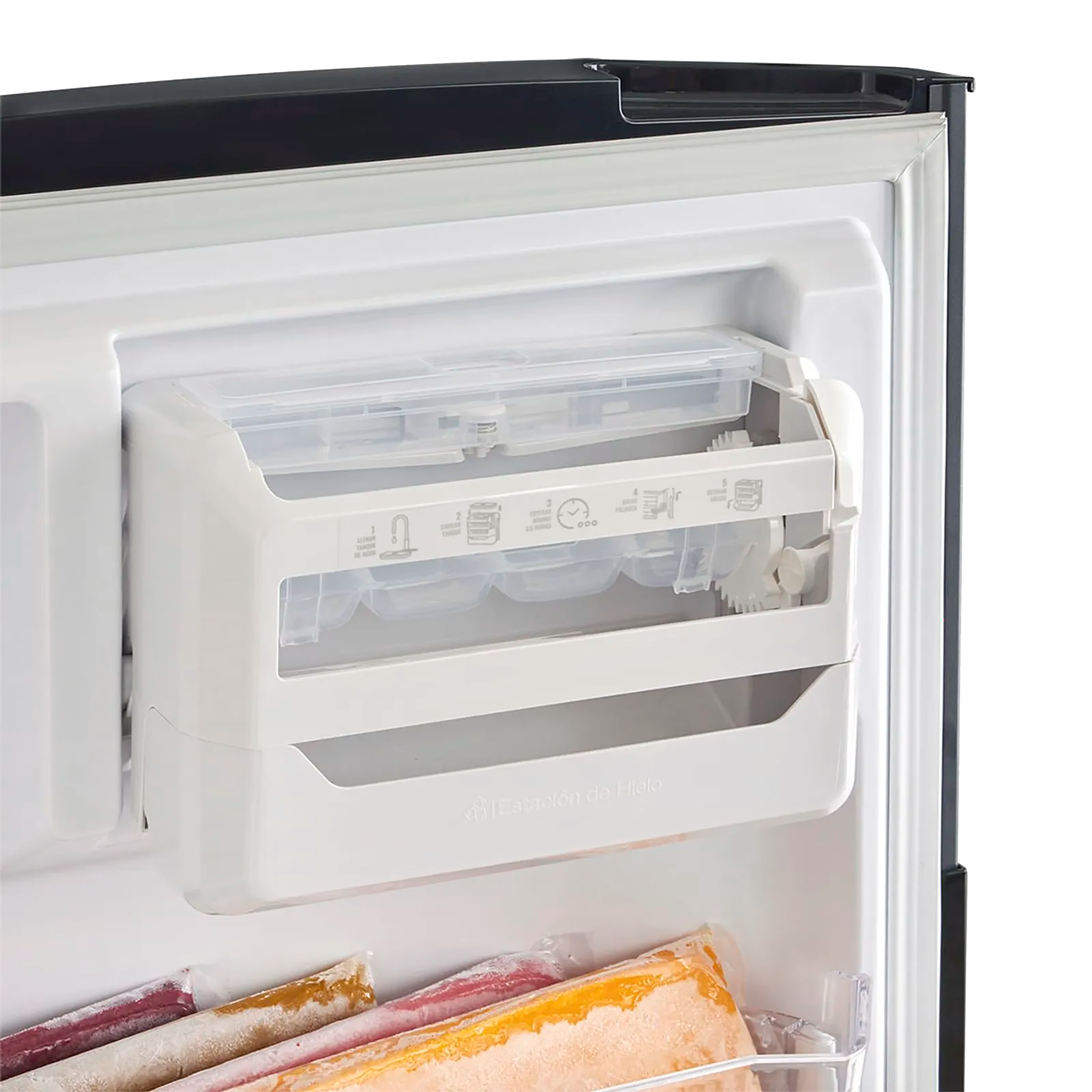 Nevera Haceb No Frost 243 Litros Manija Integrada Gris Plomo