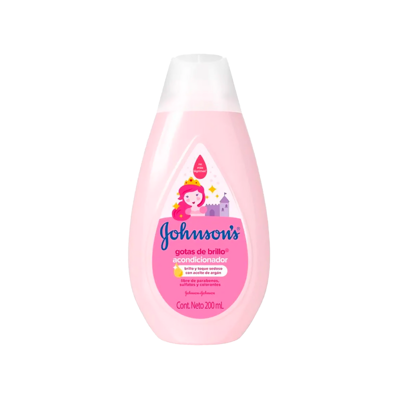 ACONDICIONADOR JOHNSON'S® GOTAS DE BRILLO X200ML