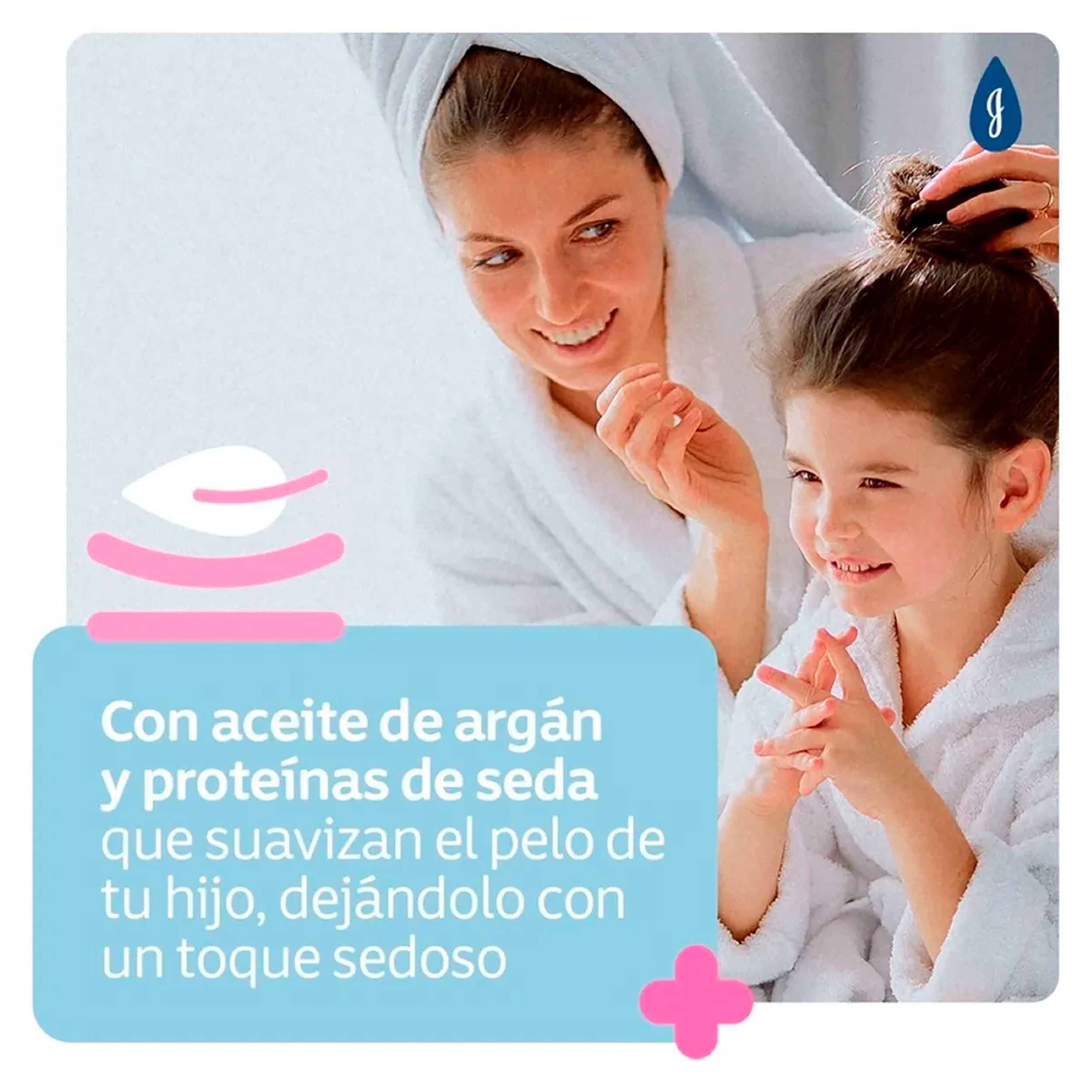 ACONDICIONADOR JOHNSON'S® GOTAS DE BRILLO X200ML