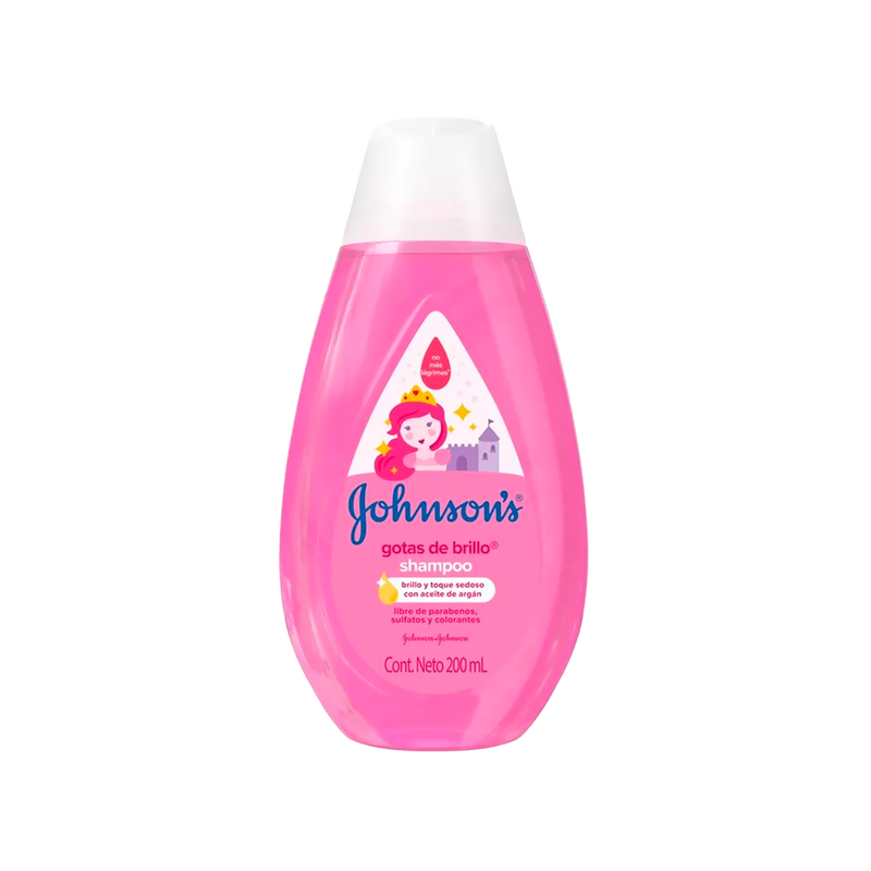 SHAMPOO JOHNSON'S® GOTAS DE BRILLO X200ML
