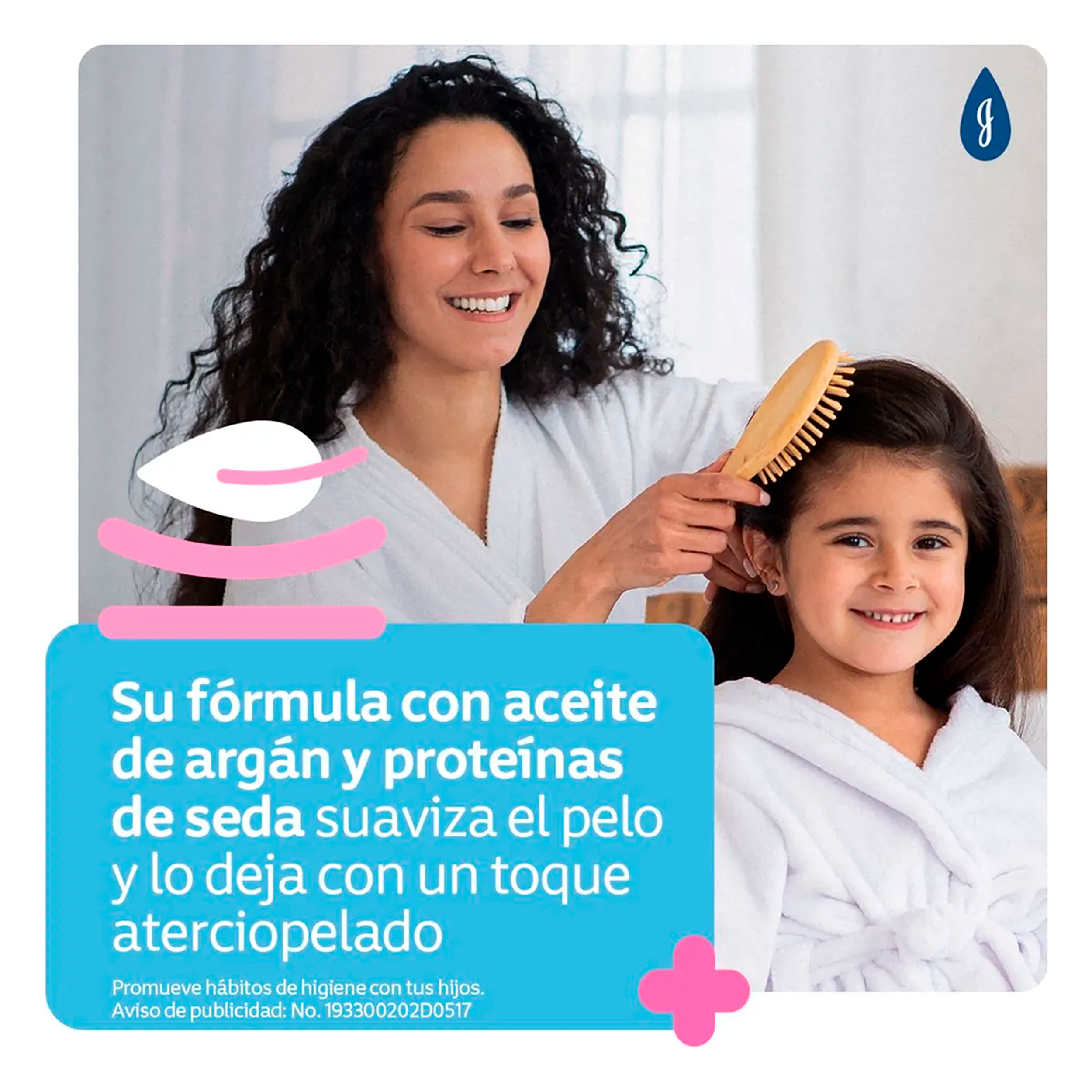 SHAMPOO JOHNSON'S® GOTAS DE BRILLO X200ML