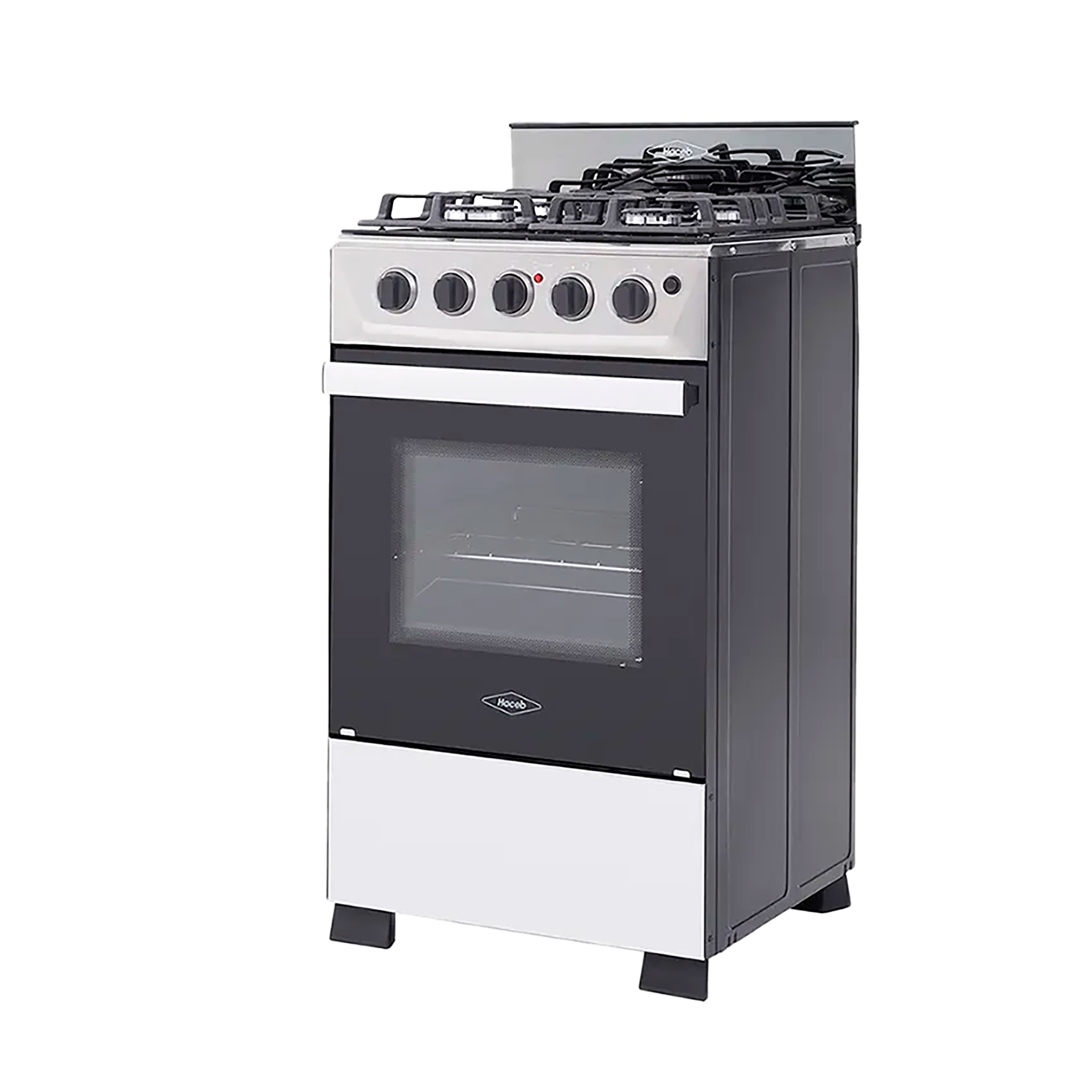 Estufa Romero Cristal Haceb 50 cms Gas Propano Inox