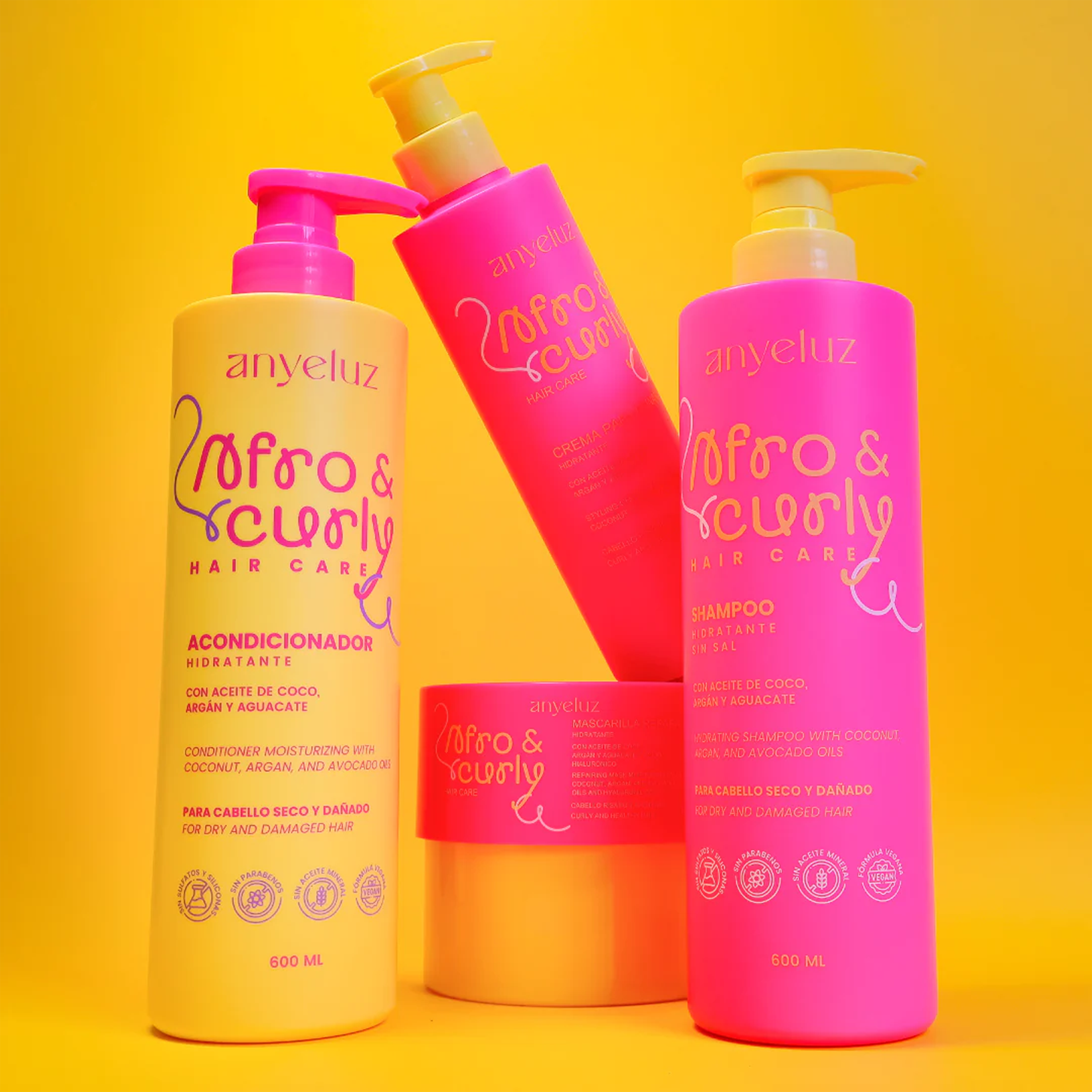 ACONDICIONADOR AFRO & CURLY ANYELUZ