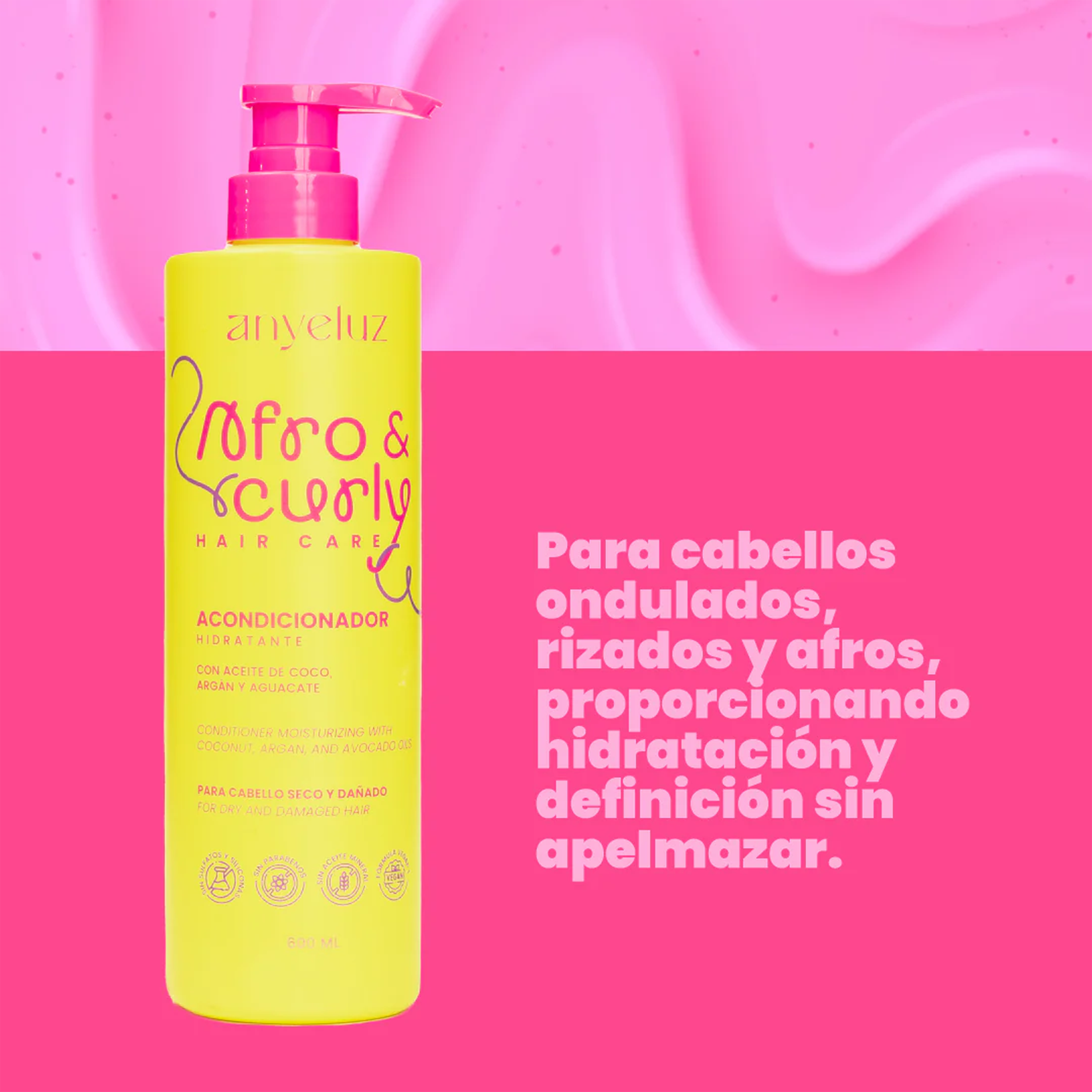 ACONDICIONADOR AFRO & CURLY ANYELUZ