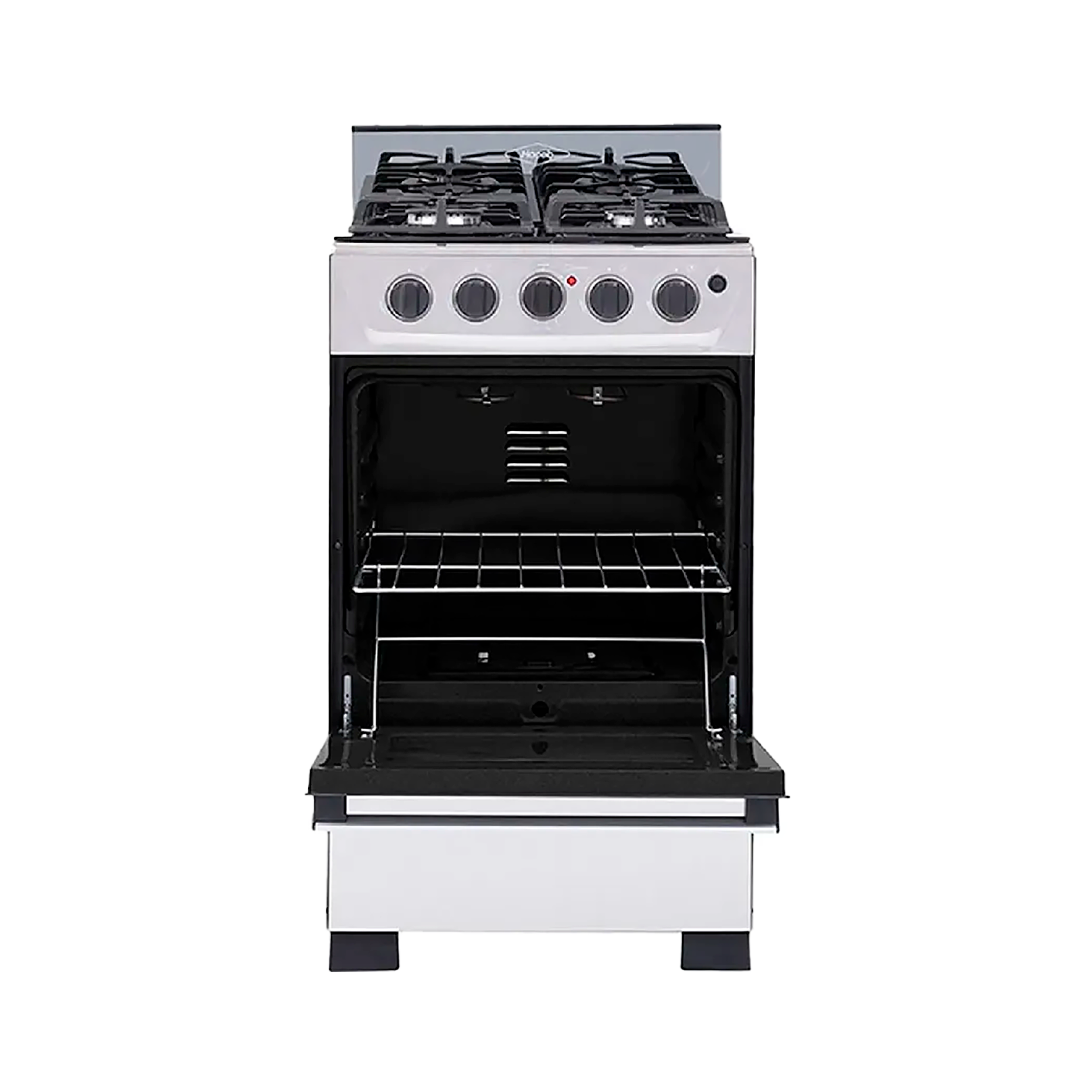 Estufa Romero Cristal Haceb 50 cms Gas Propano Inox