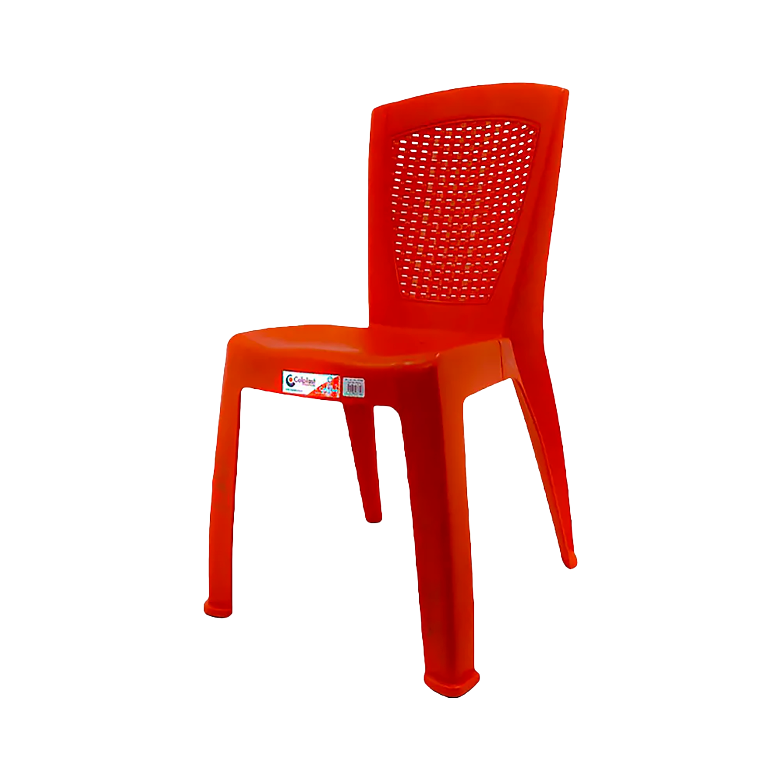 Silla Calypso Sin Brazos Rojo Colplast
