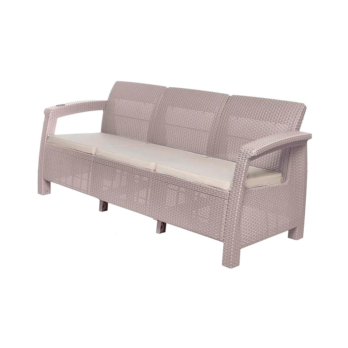 JUEGO DE SALA FERRARE ELEGANCE TAUPE MQ