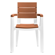 SILLA MADEIRA CARAMELO MQ
