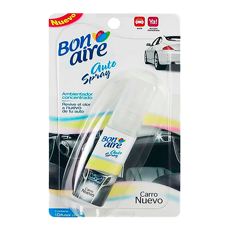 BON AUTO SPRAY 25ML CARRO NUEVO