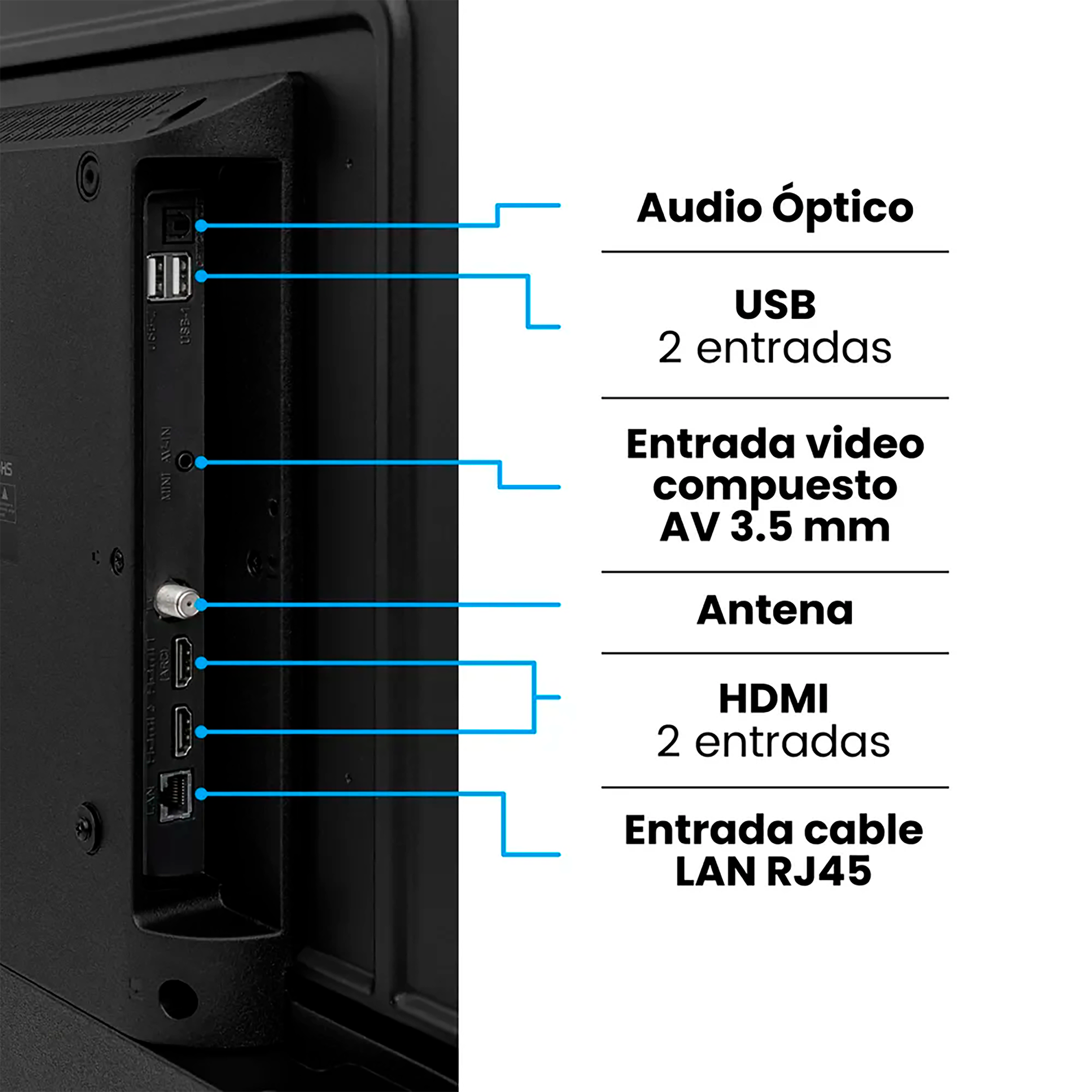 TV 40" LED GOOGLE TV 40KG90 CHALLENGER