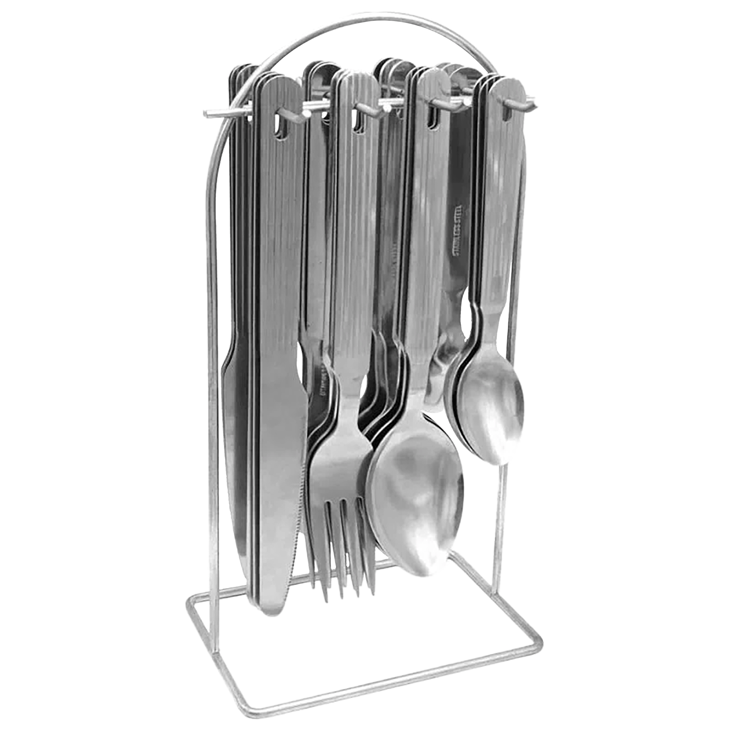 SET CUBIERTOS 24PZS ACERO INOX EVERHOUSE