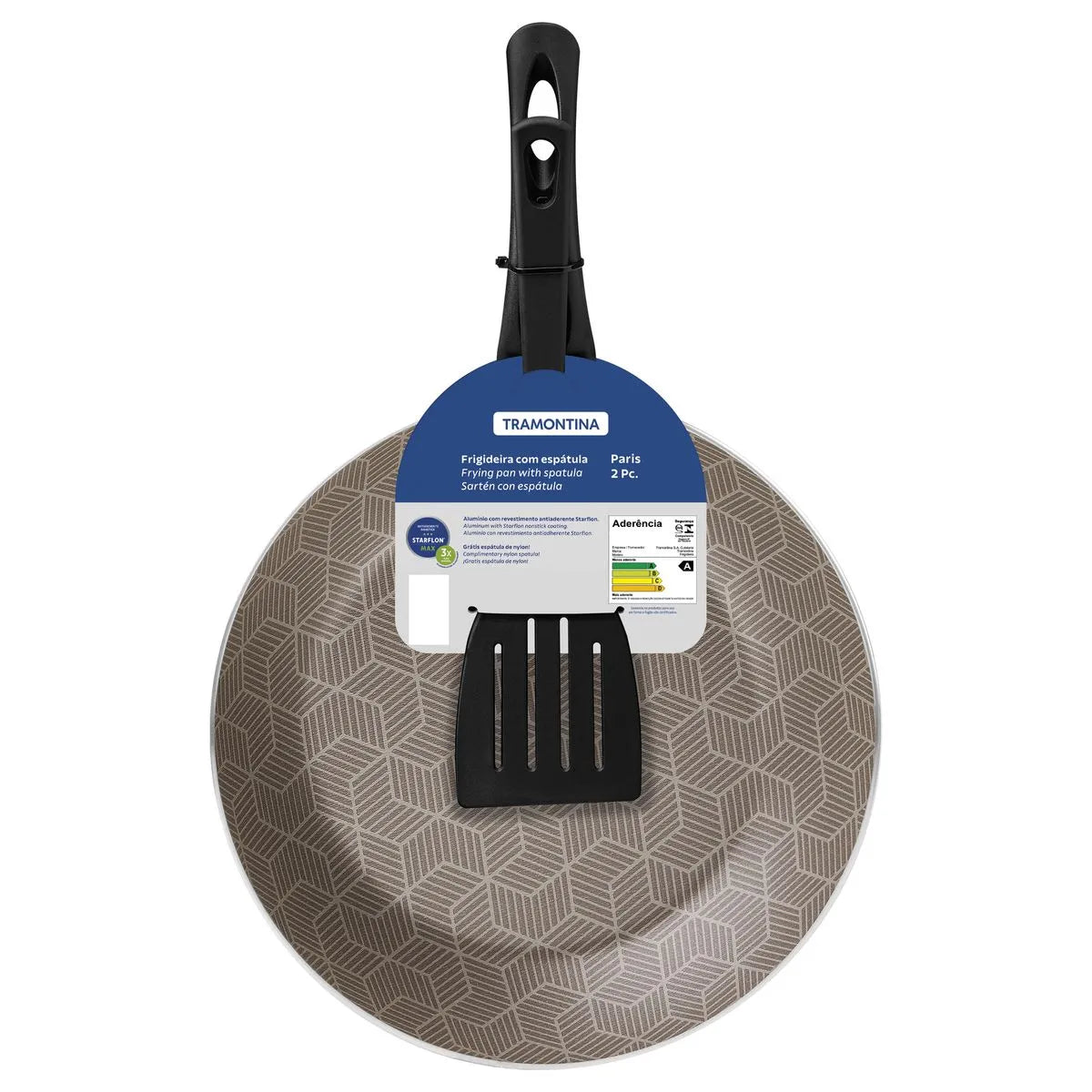 SARTEN 26CM PARIS C/ESPATULA TRAMONTINA