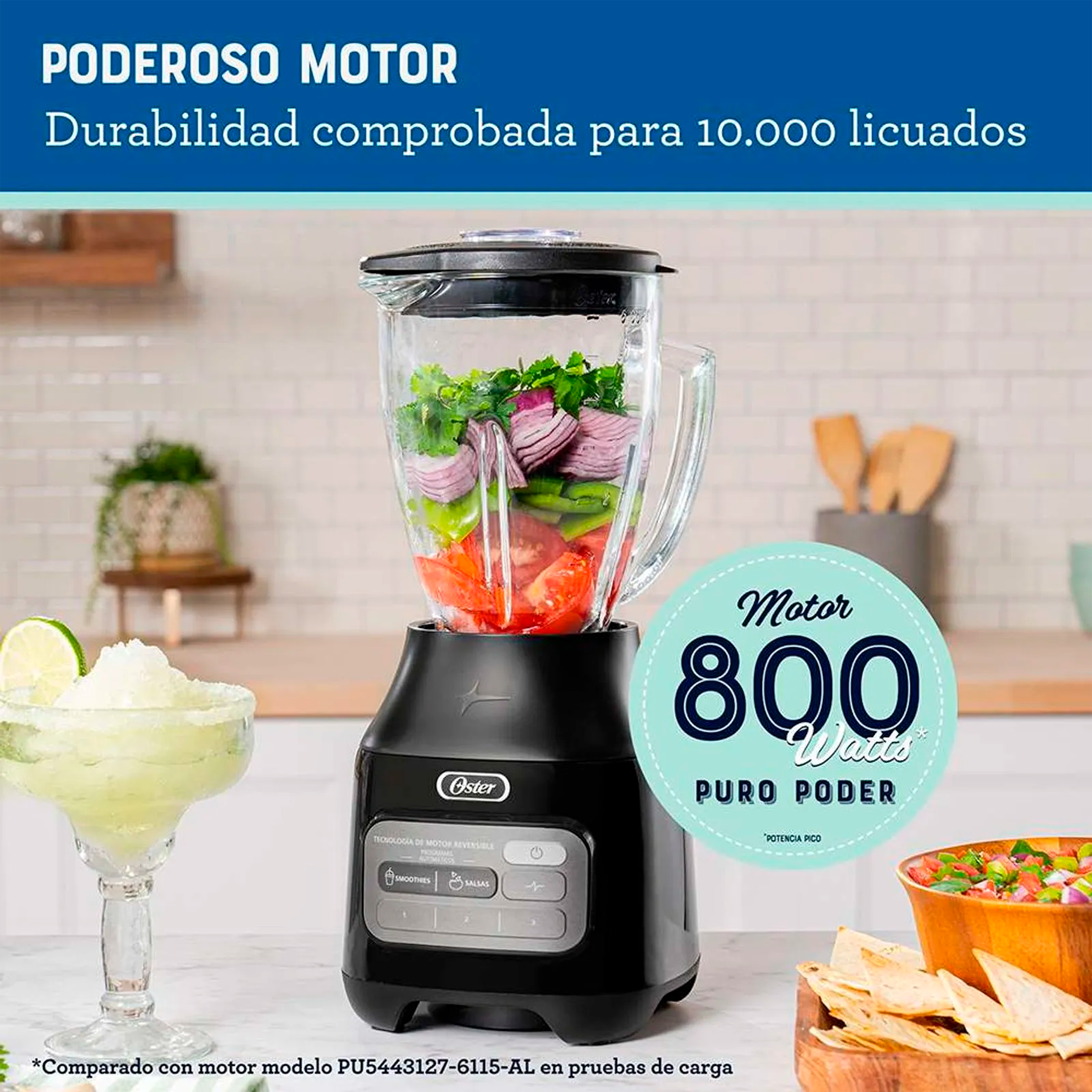 LICUADORA V/REVERSIBLE 1.5L V/V NG OSTER