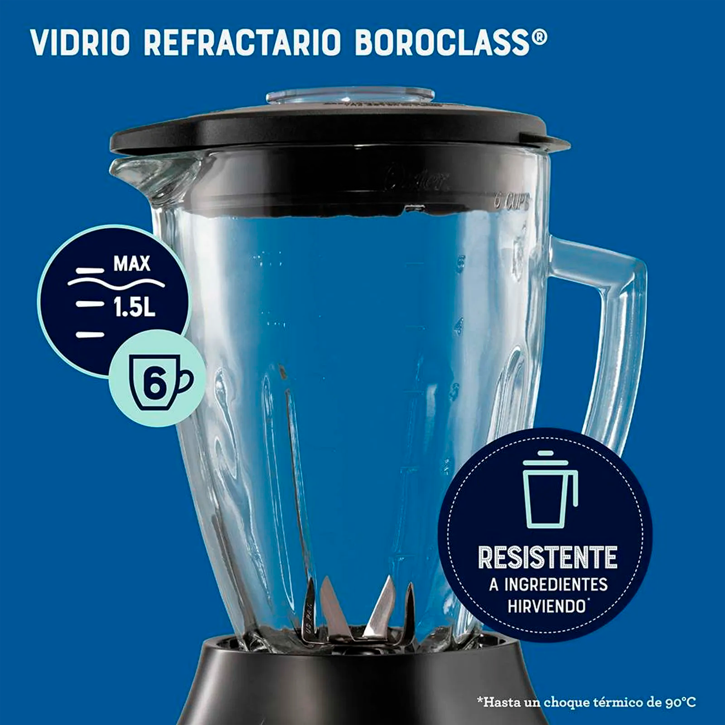 LICUADORA V/REVERSIBLE 1.5L V/V NG OSTER