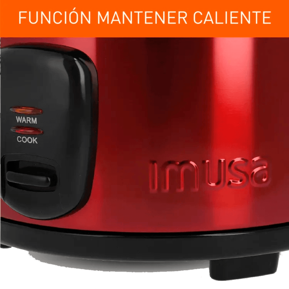 ARROCERA ACERO ROJA 5TZS IMUSA