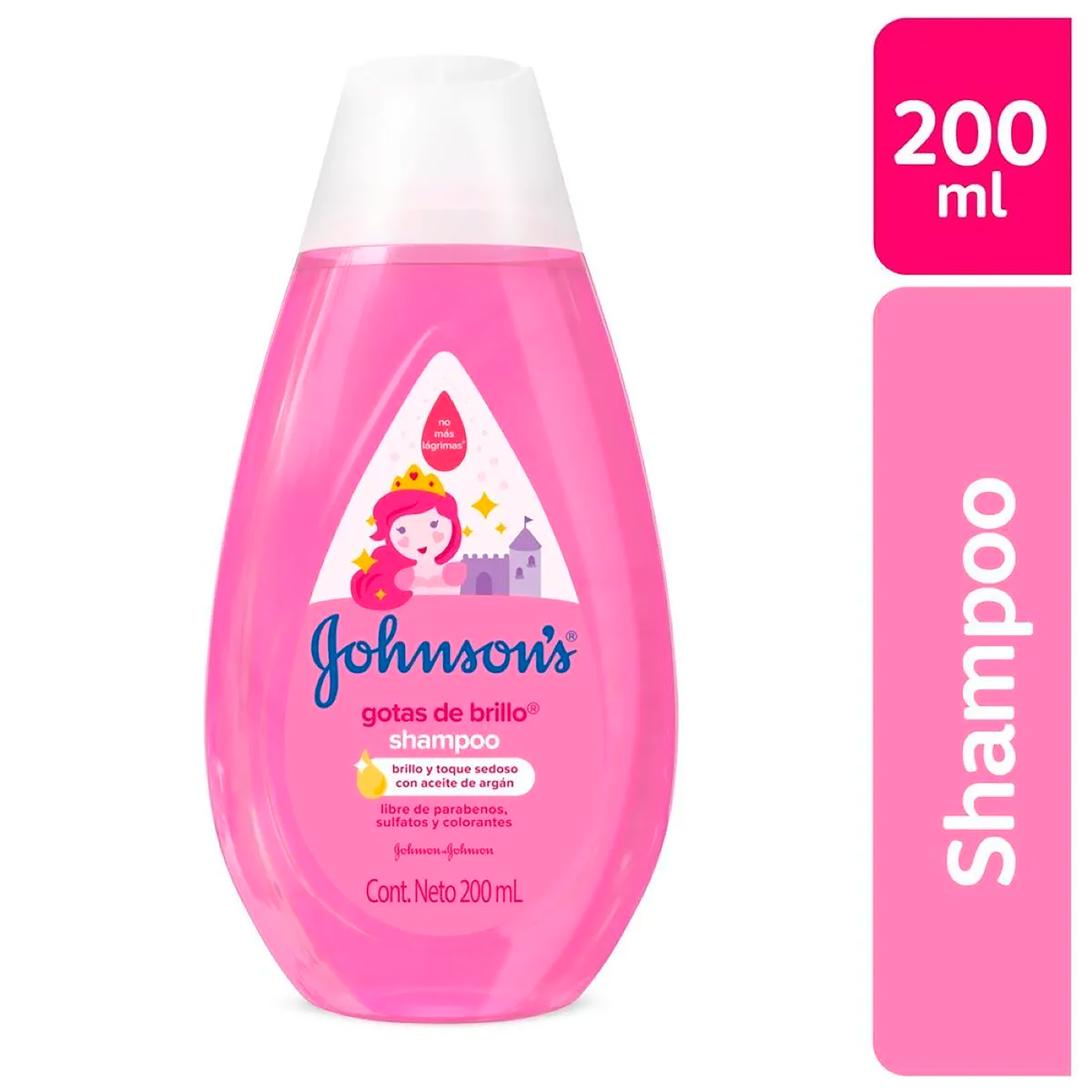 SHAMPOO JOHNSON'S® GOTAS DE BRILLO X200ML