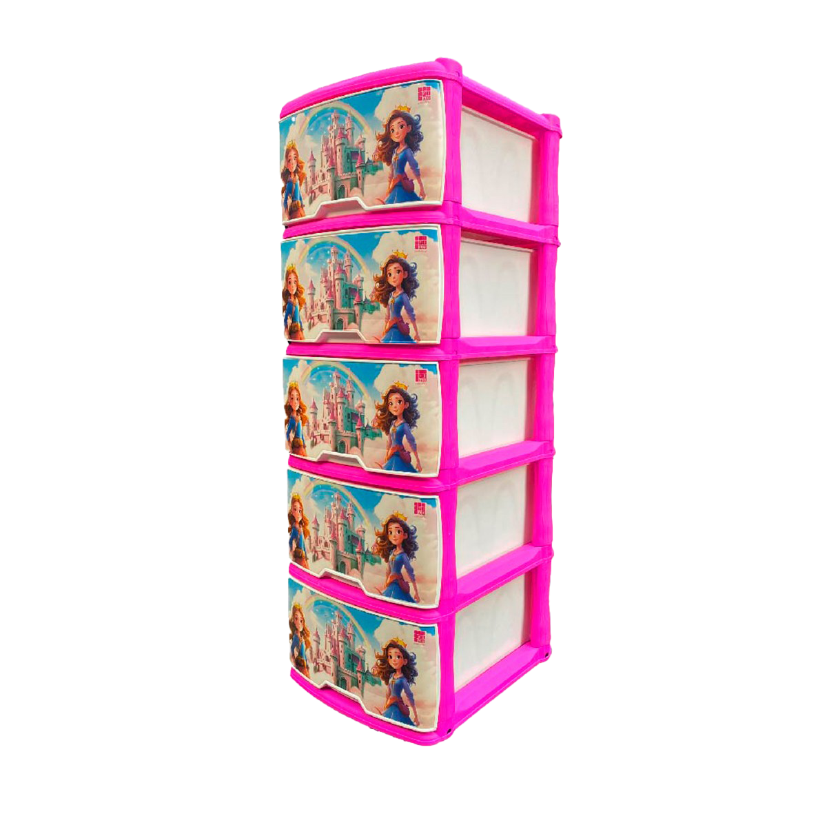 MUEBLE ORGANIZADOR X5 ROSA PRINCESA