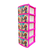 MUEBLE ORGANIZADOR X5 ROSA PRINCESA
