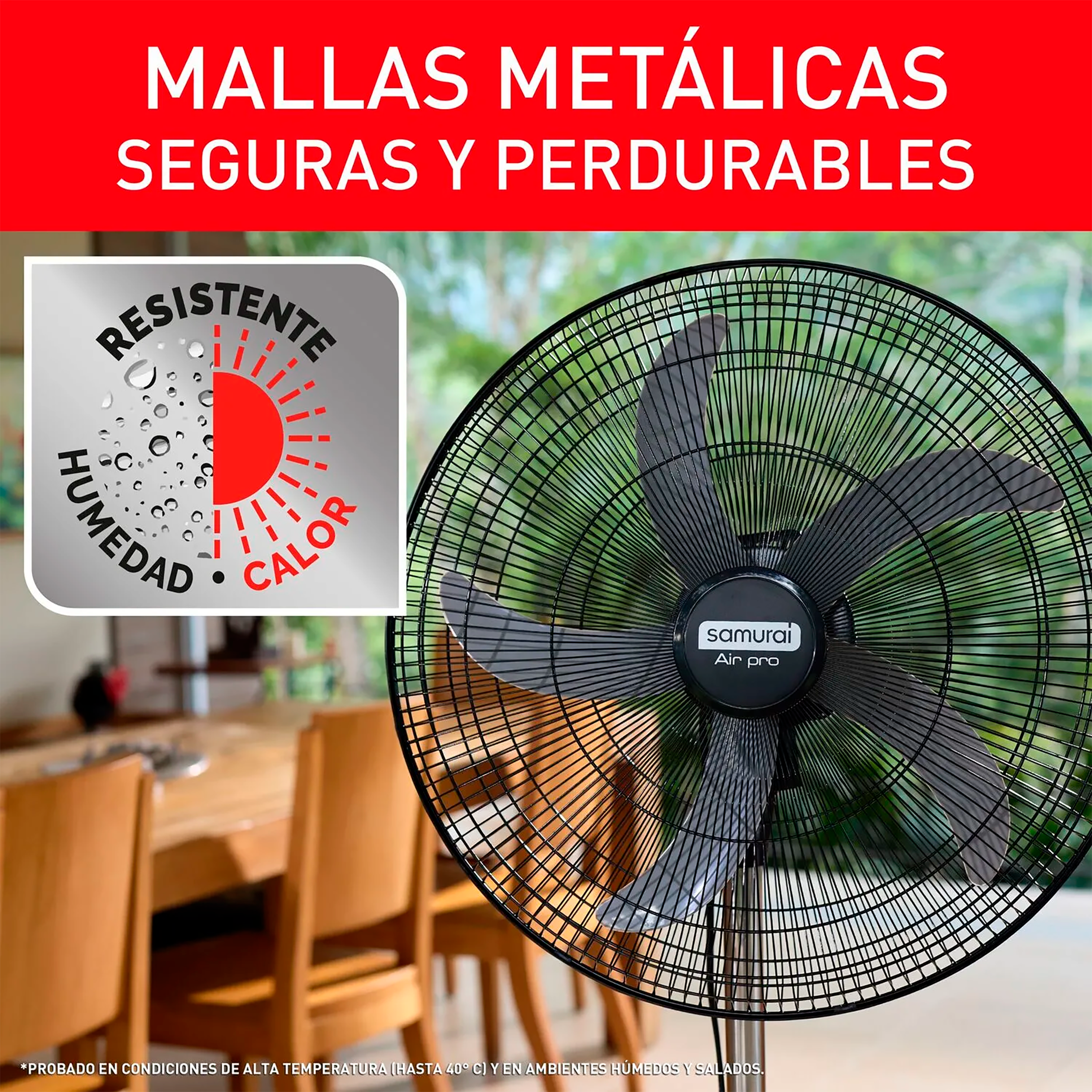 VTDOR FAN NEW AIR PRO STAND BL SAM PED