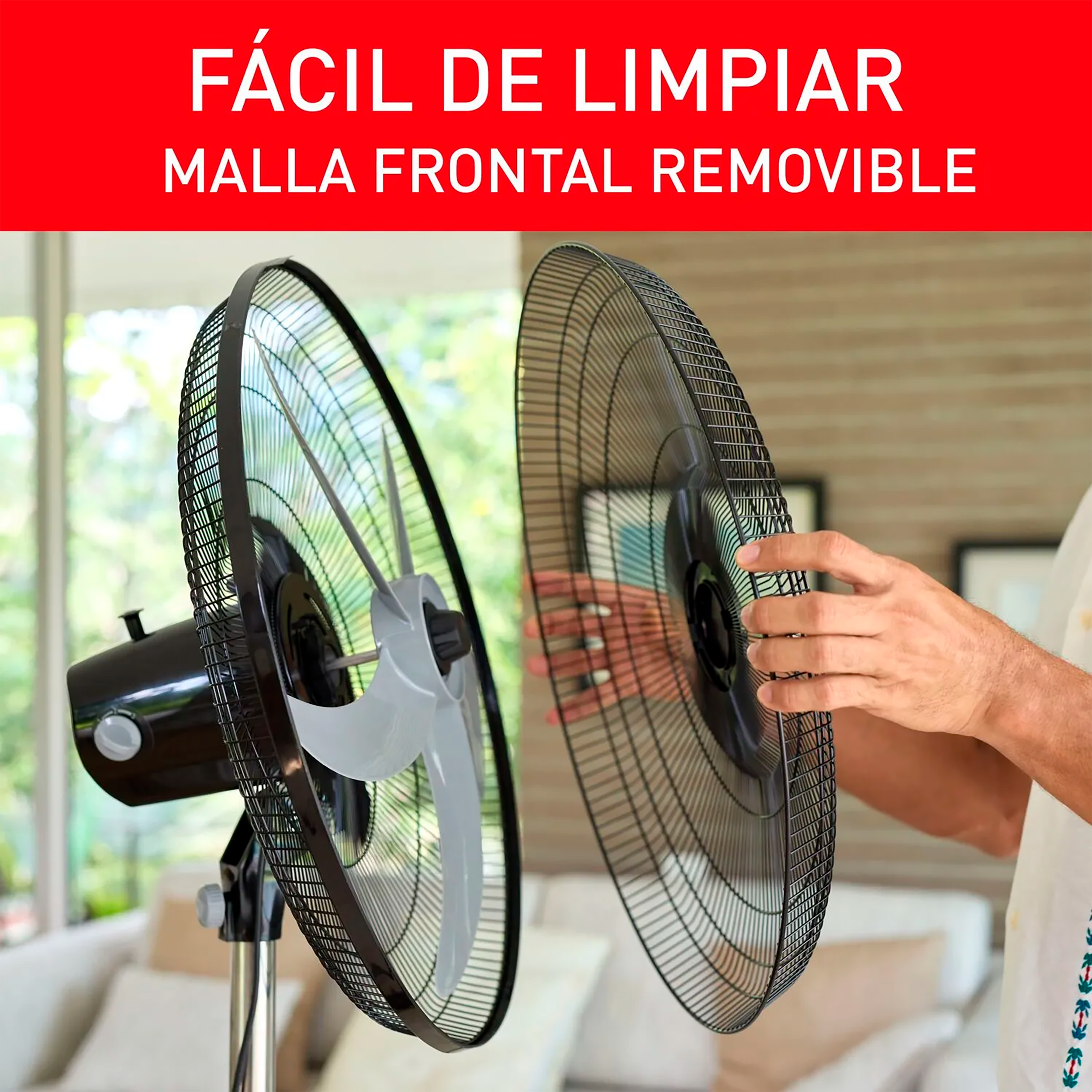 VTDOR FAN NEW AIR PRO STAND BL SAM PED
