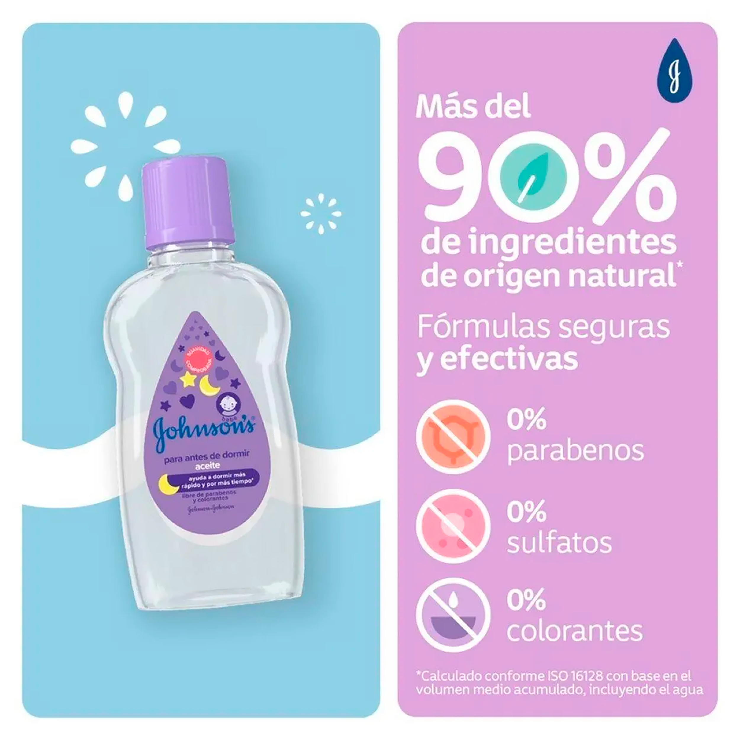 ACEITE JOHNSON'S® ANTES DE DORMIR  X100ML