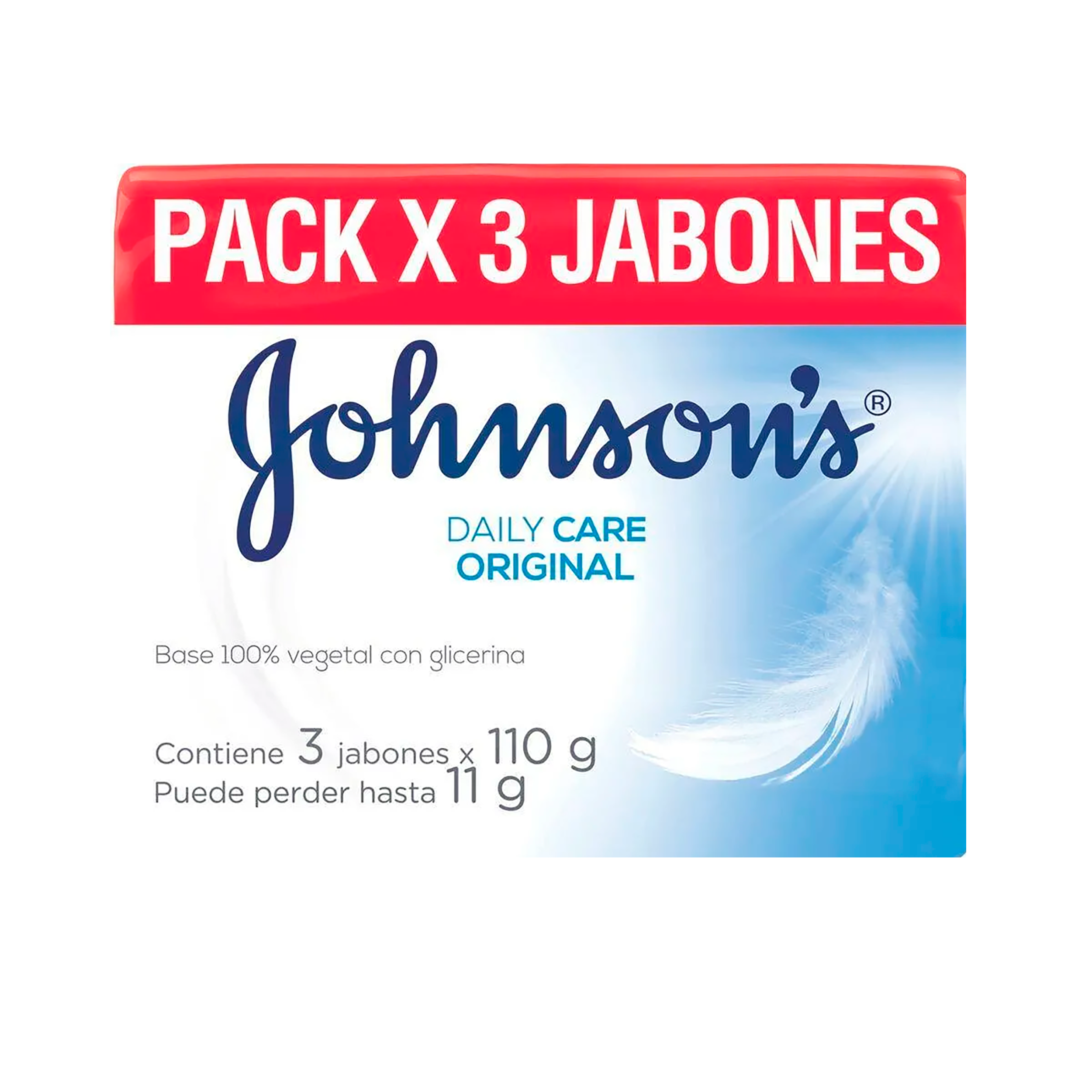 JABON JOHNSON'S® ADULTO ORIGINAL X3