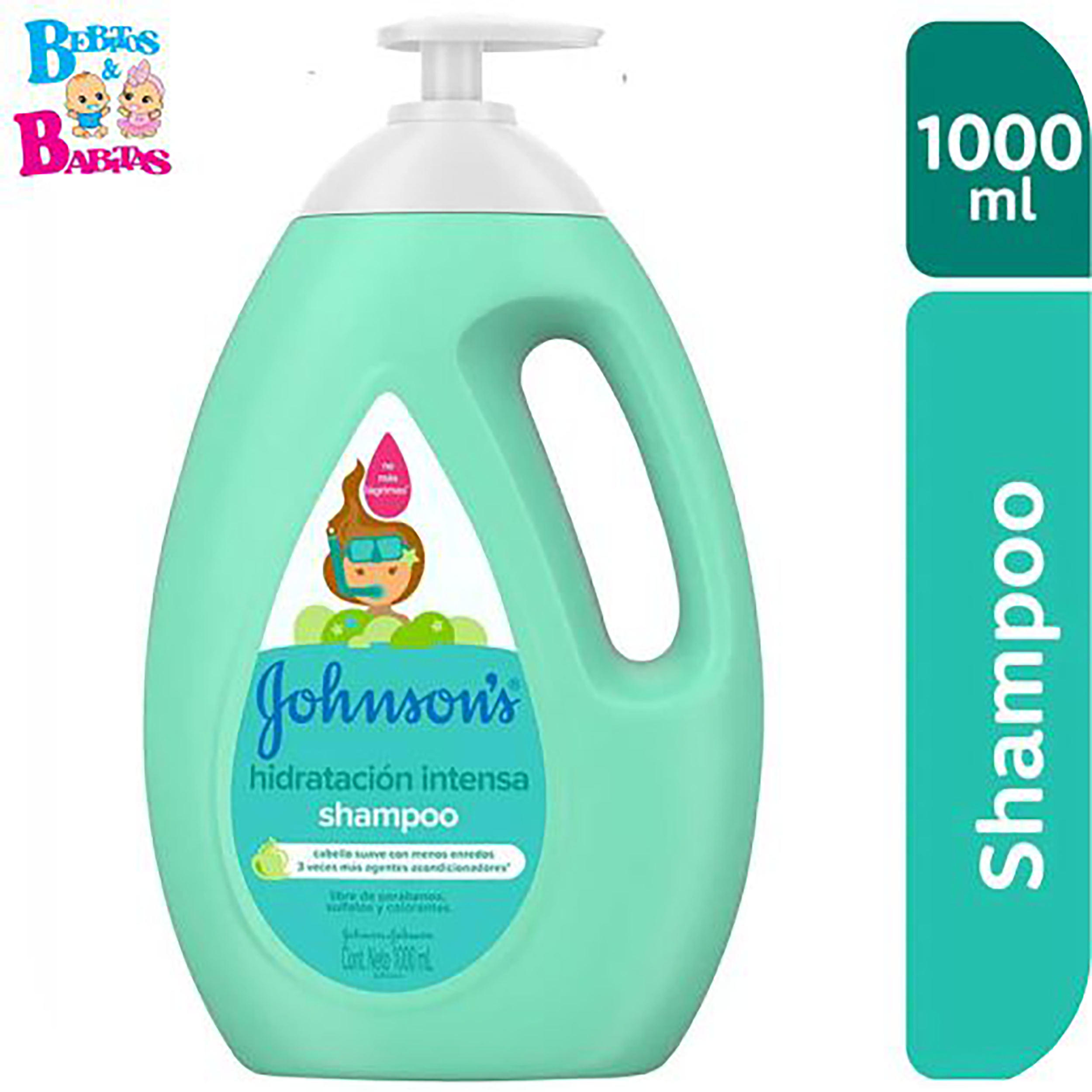 SHAMPOO JOHNSON'S® HIDRATACION INTENSA  X1000ML
