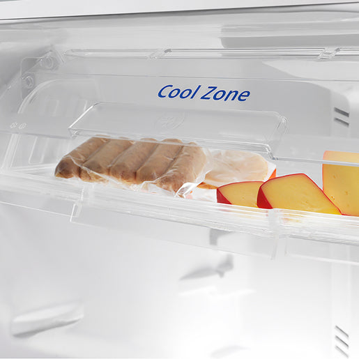 Nevera MABE No Frost Congelador Superior 250 Litros RMA267PYCC Negra