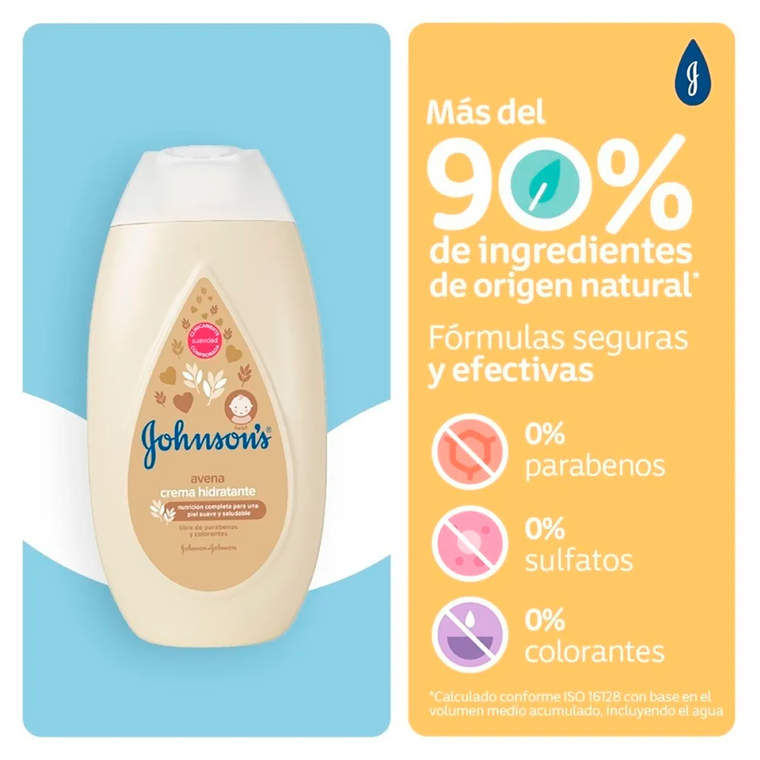 CREMA LIQUIDA JOHNSON'S® AVENA X400ML