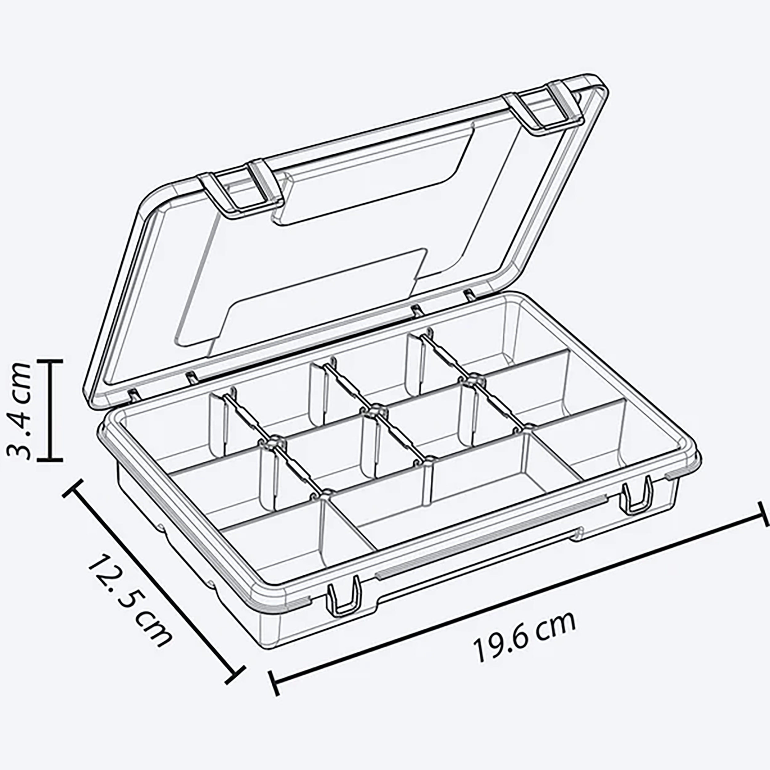 Caja Organizadora 180 Milímetros / Rimax