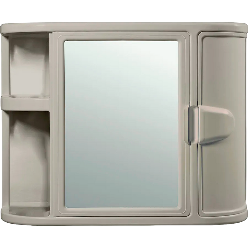 GABINETE BAÑO CON ESPEJO TAUPE RIMAX
