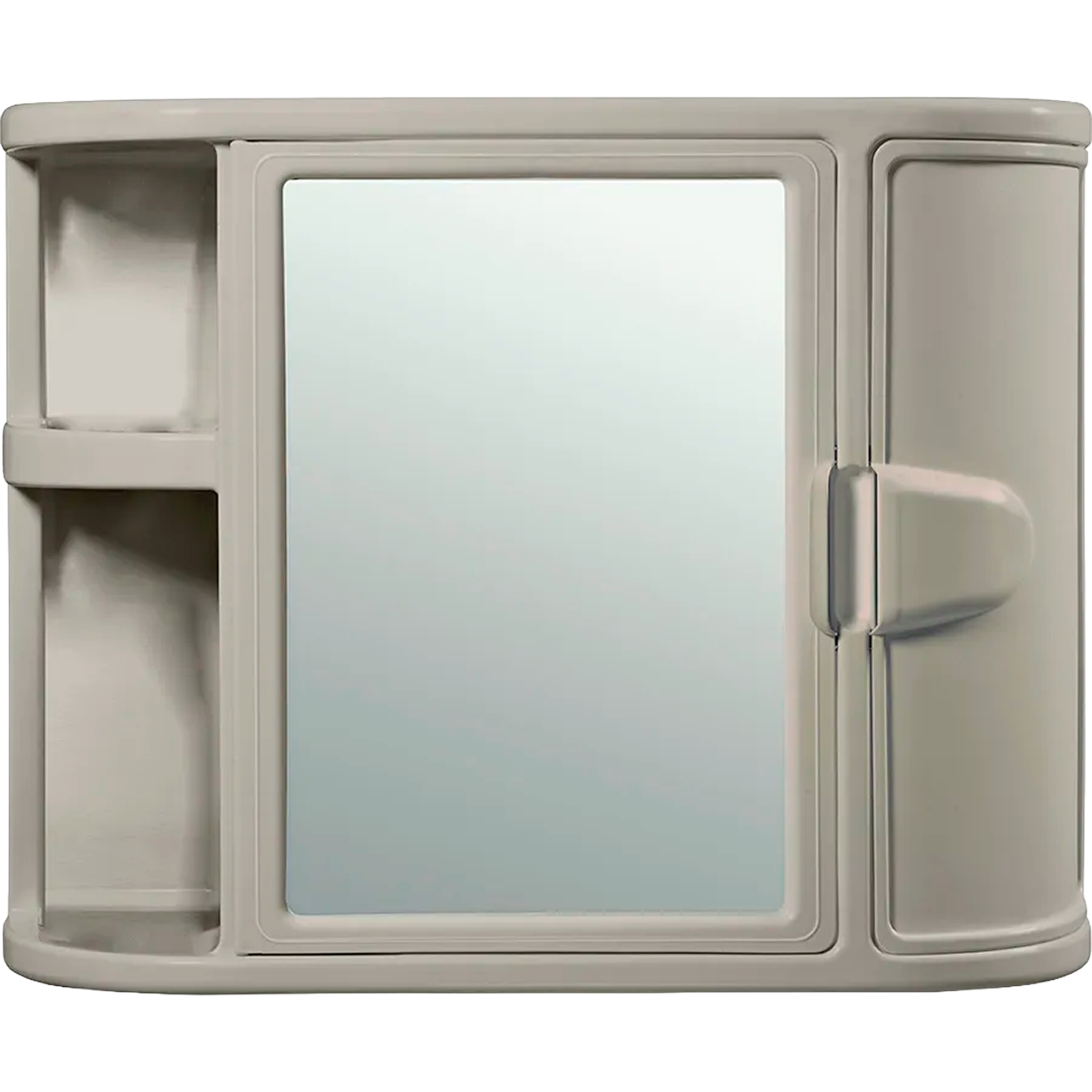 GABINETE BAÑO CON ESPEJO TAUPE RIMAX