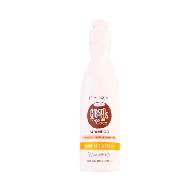 SHAMPOO CRESPOS AGUA COCO 300ML PROKPIL