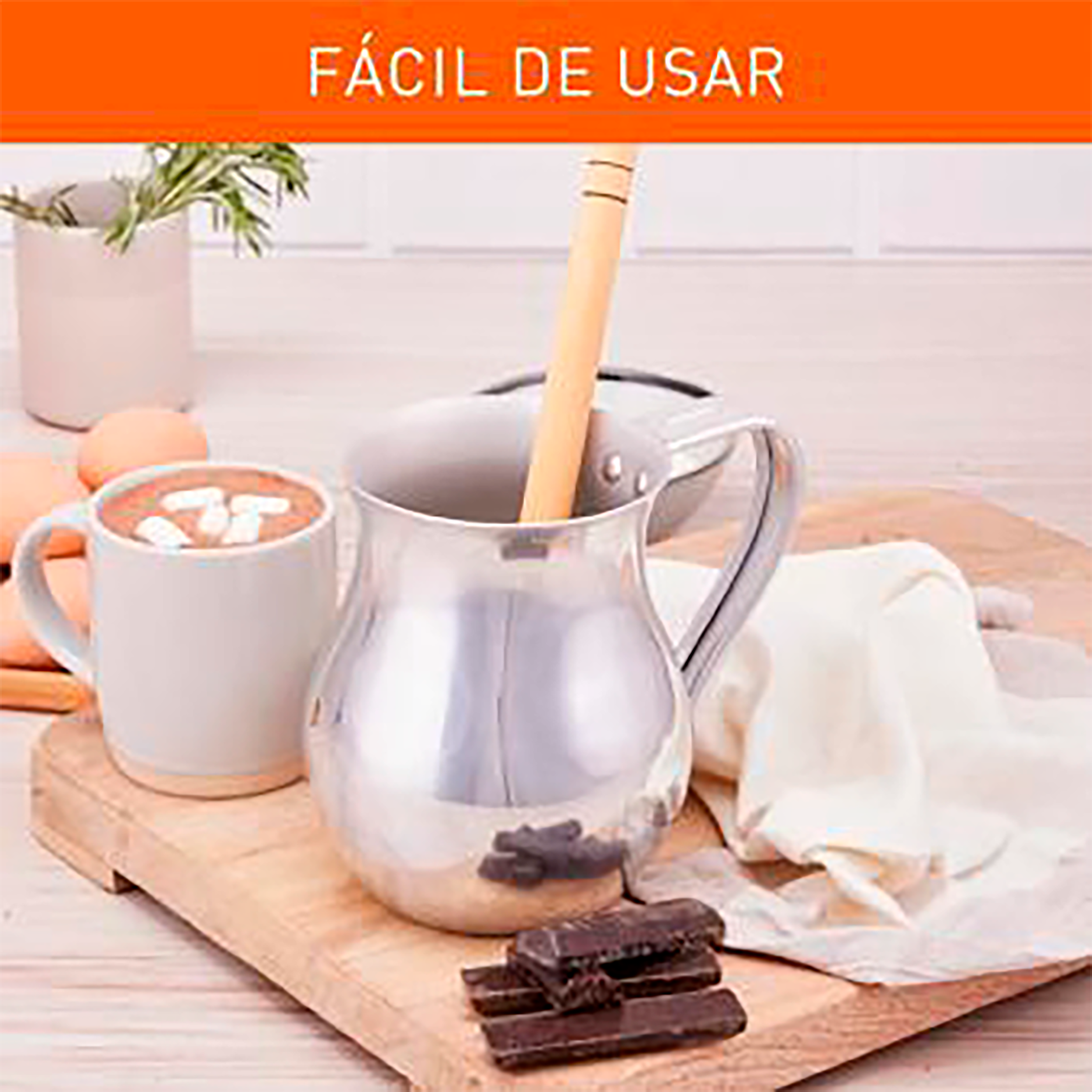 Chocolatera IMUSA 1,3L en Aluminio