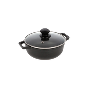 Caldero IMUSA con tapa de vidrio 22 cm