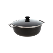 Caldero IMUSA antiadherente con tapa de vidrio 30 cm