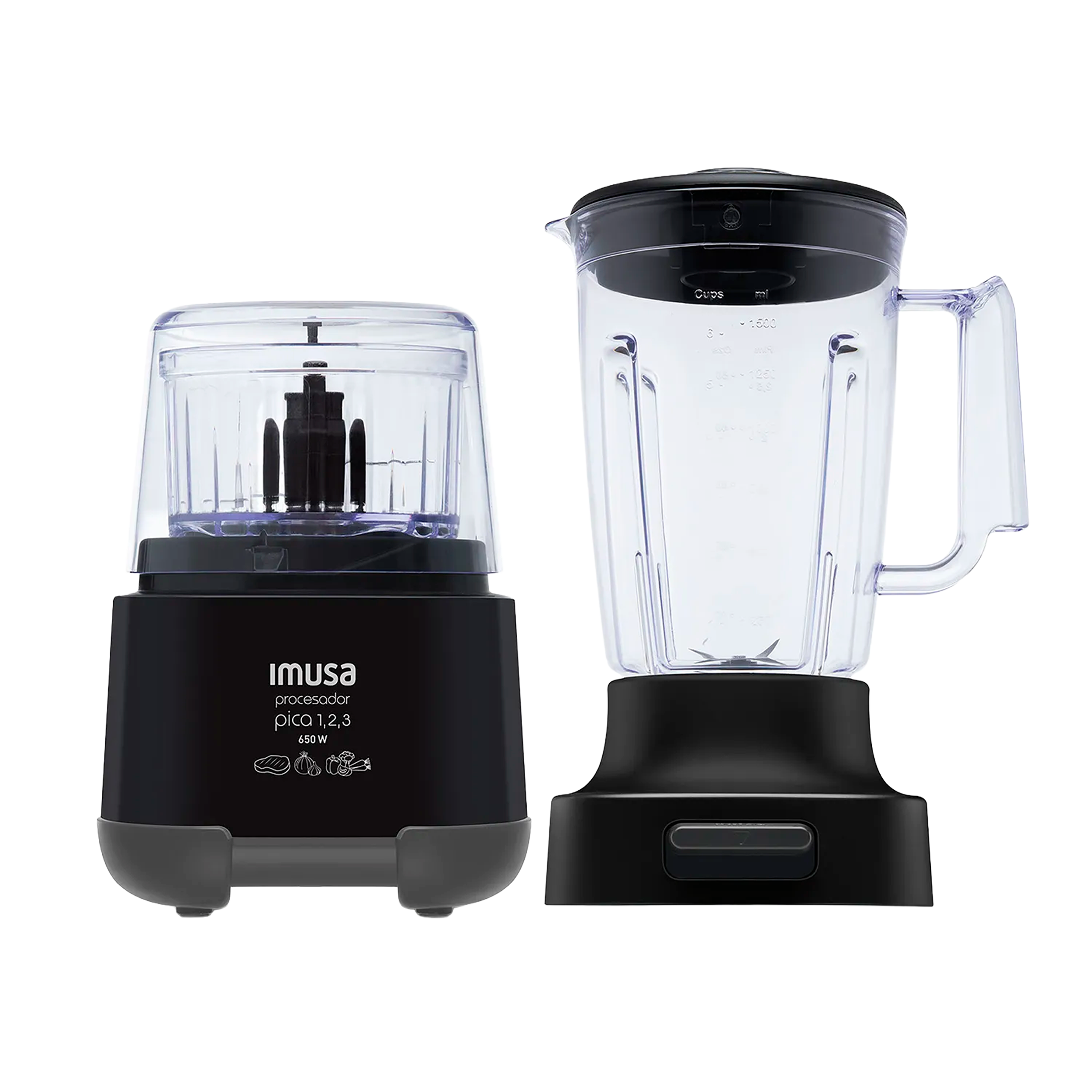 PROCESADOR PICA 1.2.3+VASO NG IMUSA