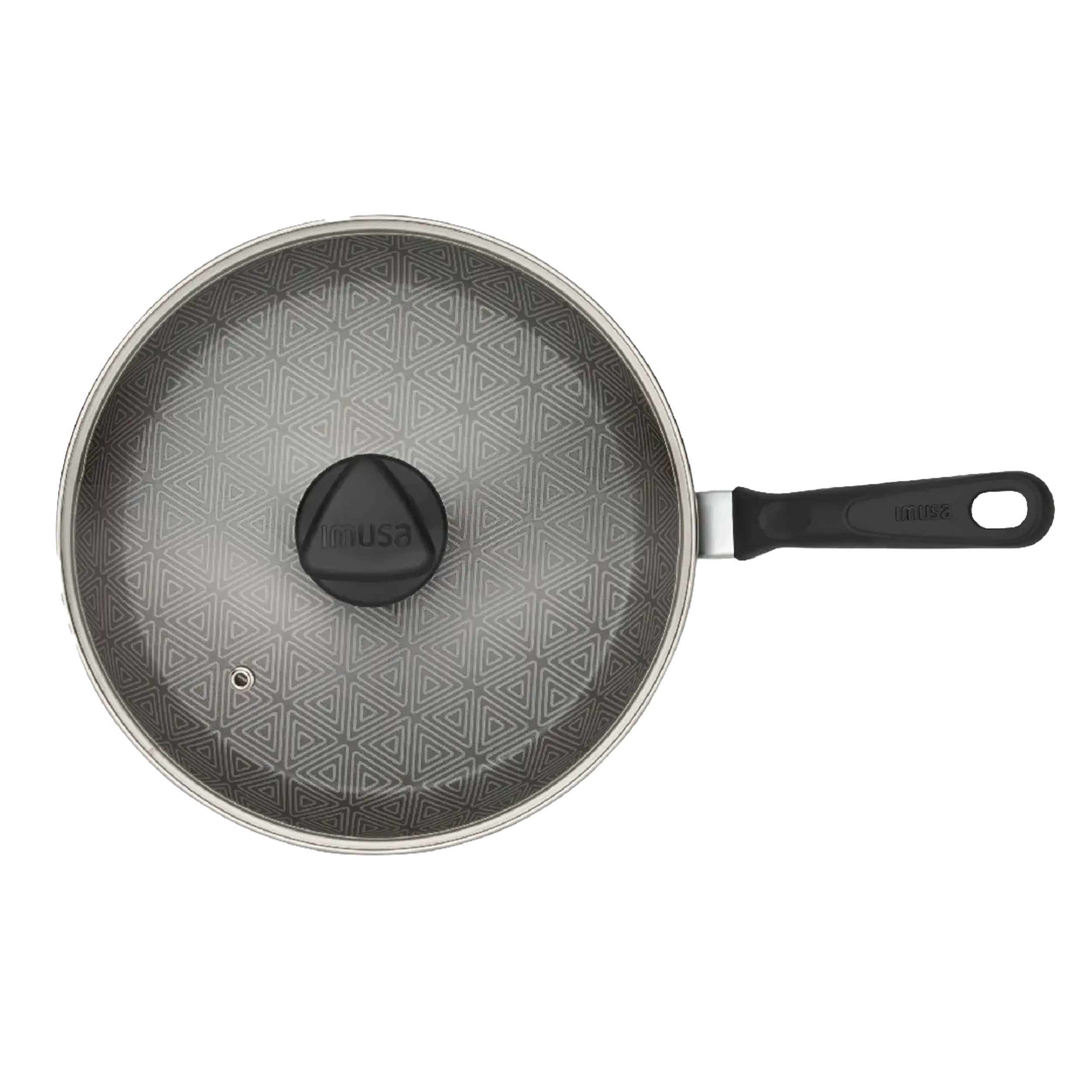 Sartén IMUSA Talent antiadherente tapa de vidrio 24 cm