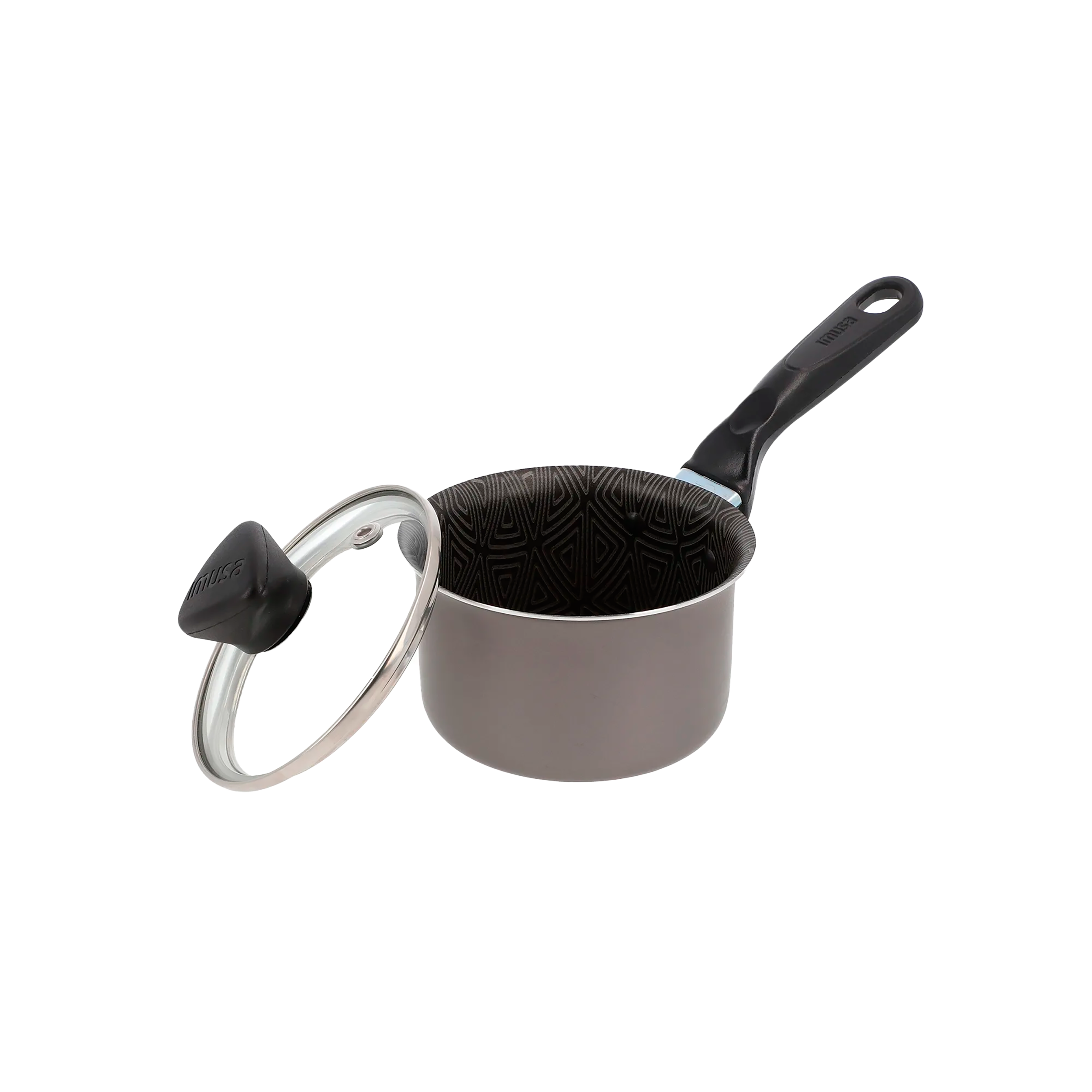 Perol IMUSA Talent con tapa de vidrio 10cm