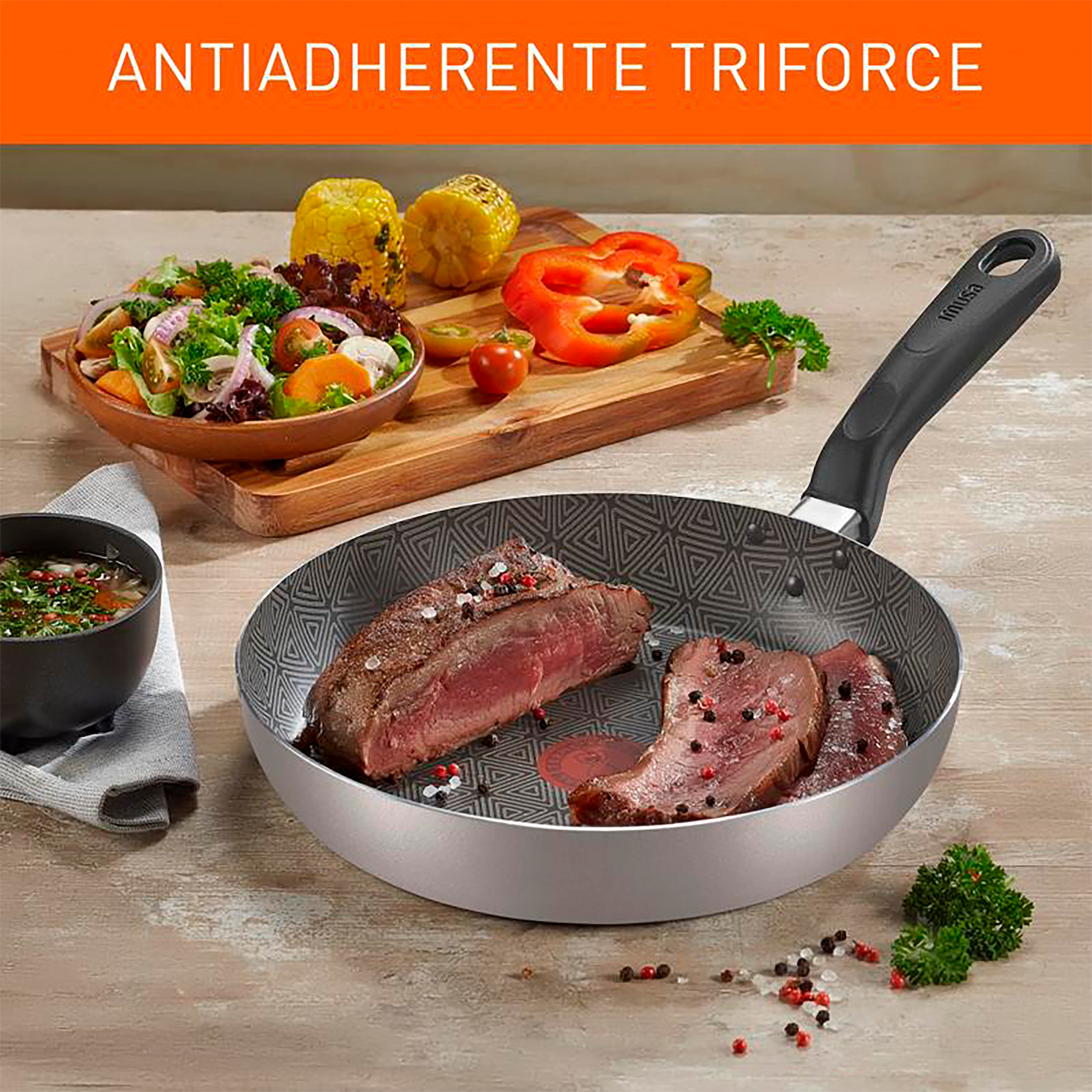 Batería de Cocina IMUSA Talent 7 Piezas Antiadherente