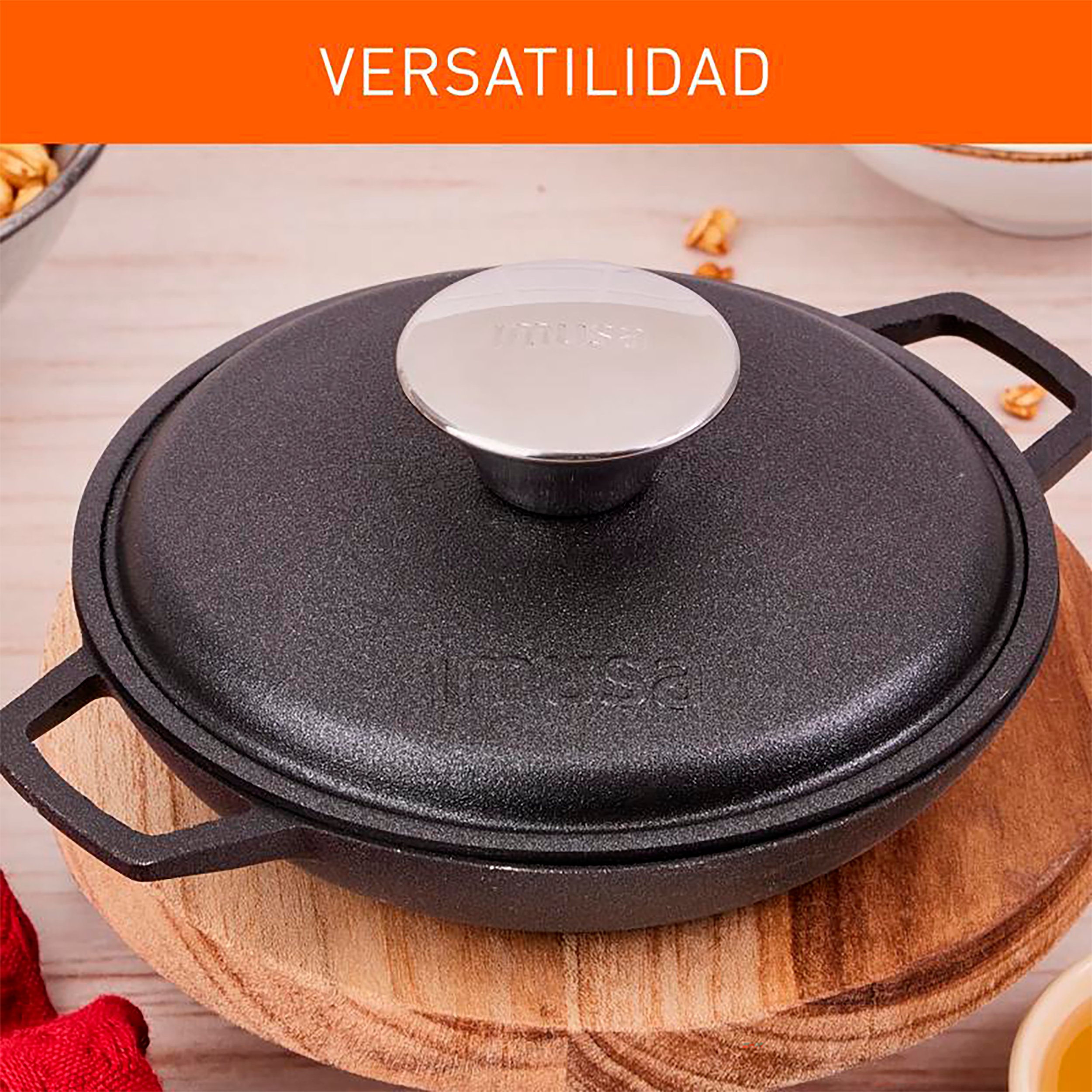 Cacerola IMUSA Delicia 14cm Aluminio Fundido Antiadherente
