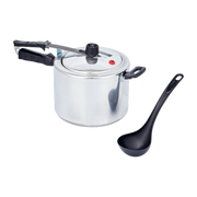 Olla a Presión Secury Control 6L + Cucharon Esencial IMUSA