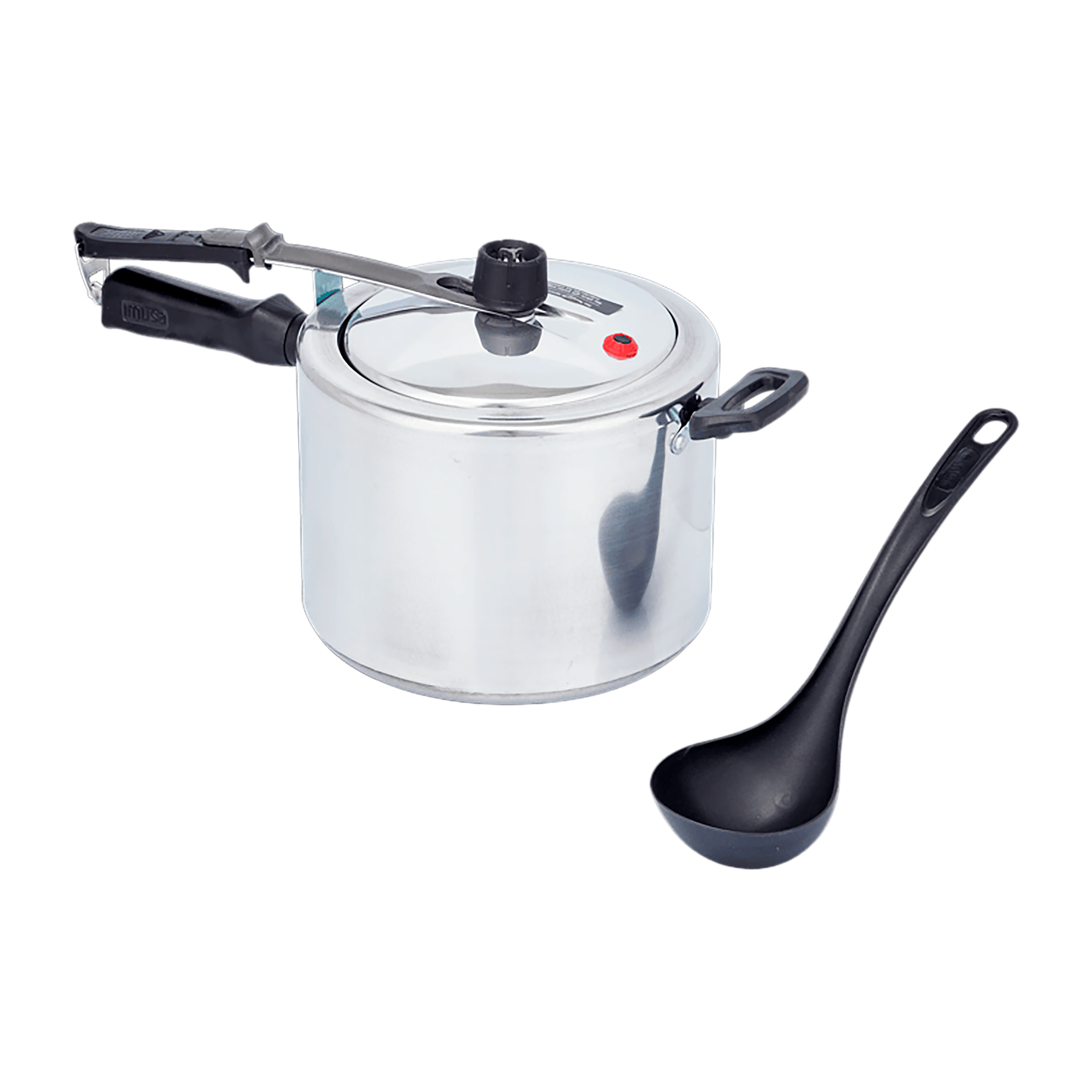 Olla a Presión Secury Control 6L + Cucharon Esencial IMUSA