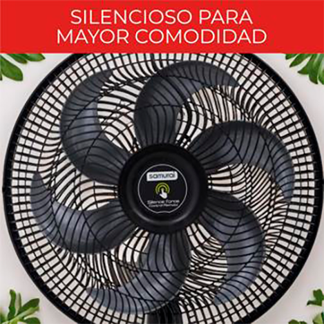 VENTILADOR SAMURAI SILENCE FORCE CONTROL REMOTO PEDESTAL
