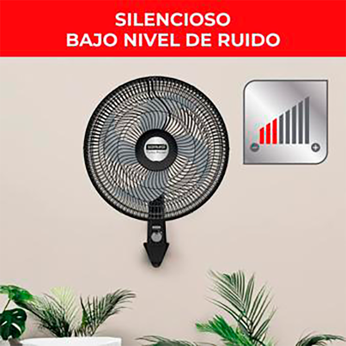 VENTILADOR TURBO POWER PARED NEG SAMURAI