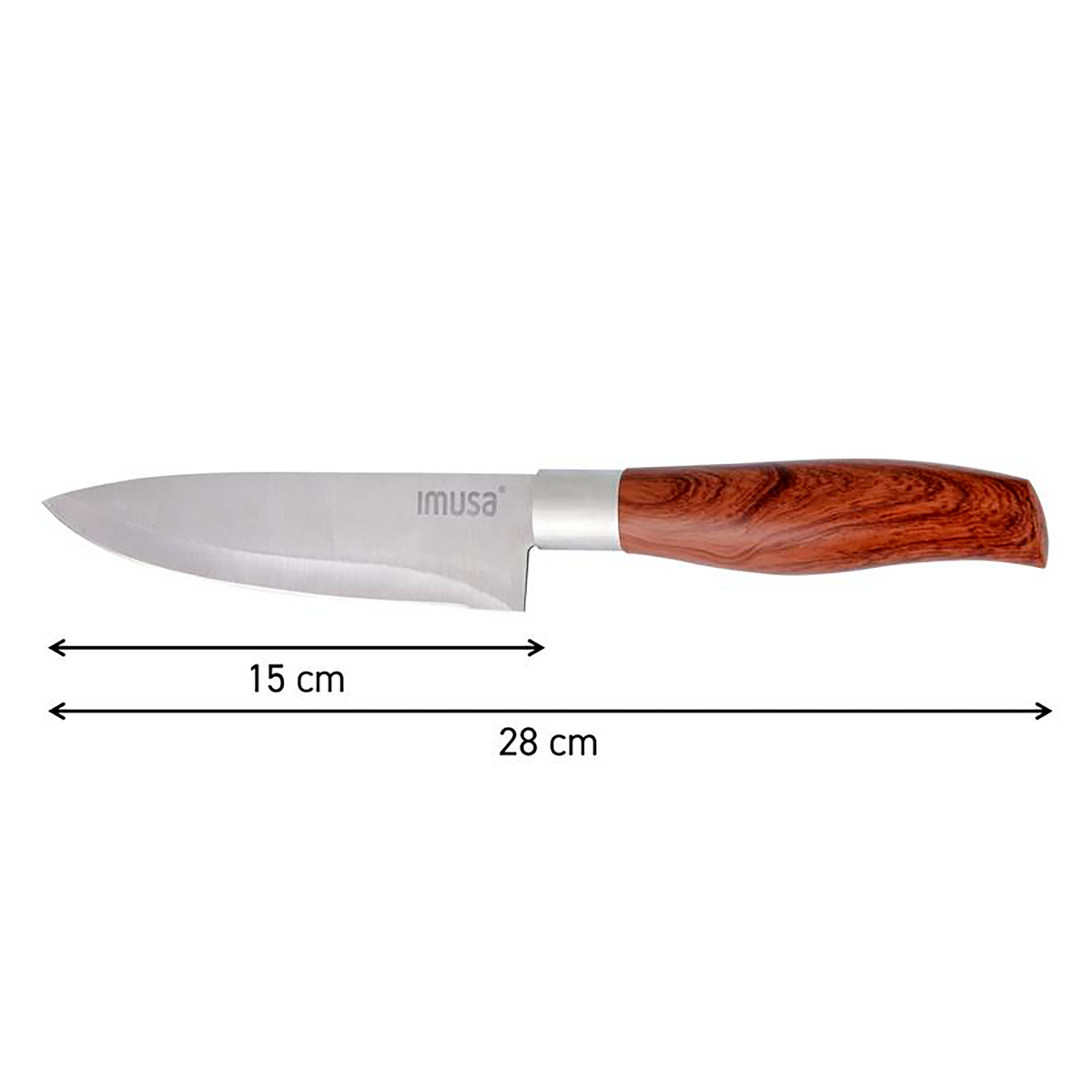 Cuchillo Chef IMUSA Talent Madera 15 cm