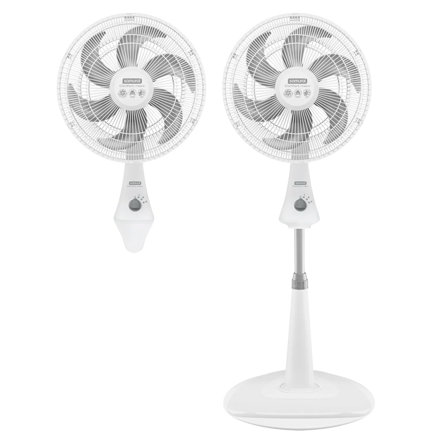 VENTILADOR COMFORT MAXX PLUS 2EN1 BLANC