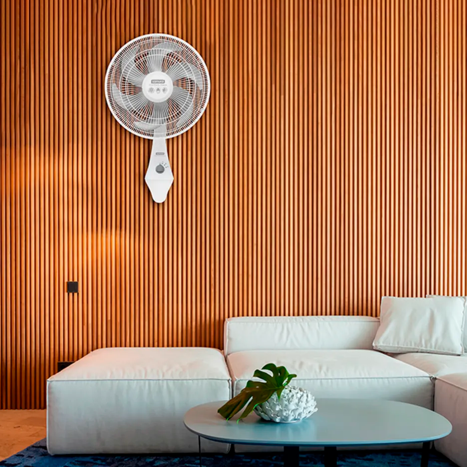 VENTILADOR COMFORT MAXX PLUS 2EN1 BLANC