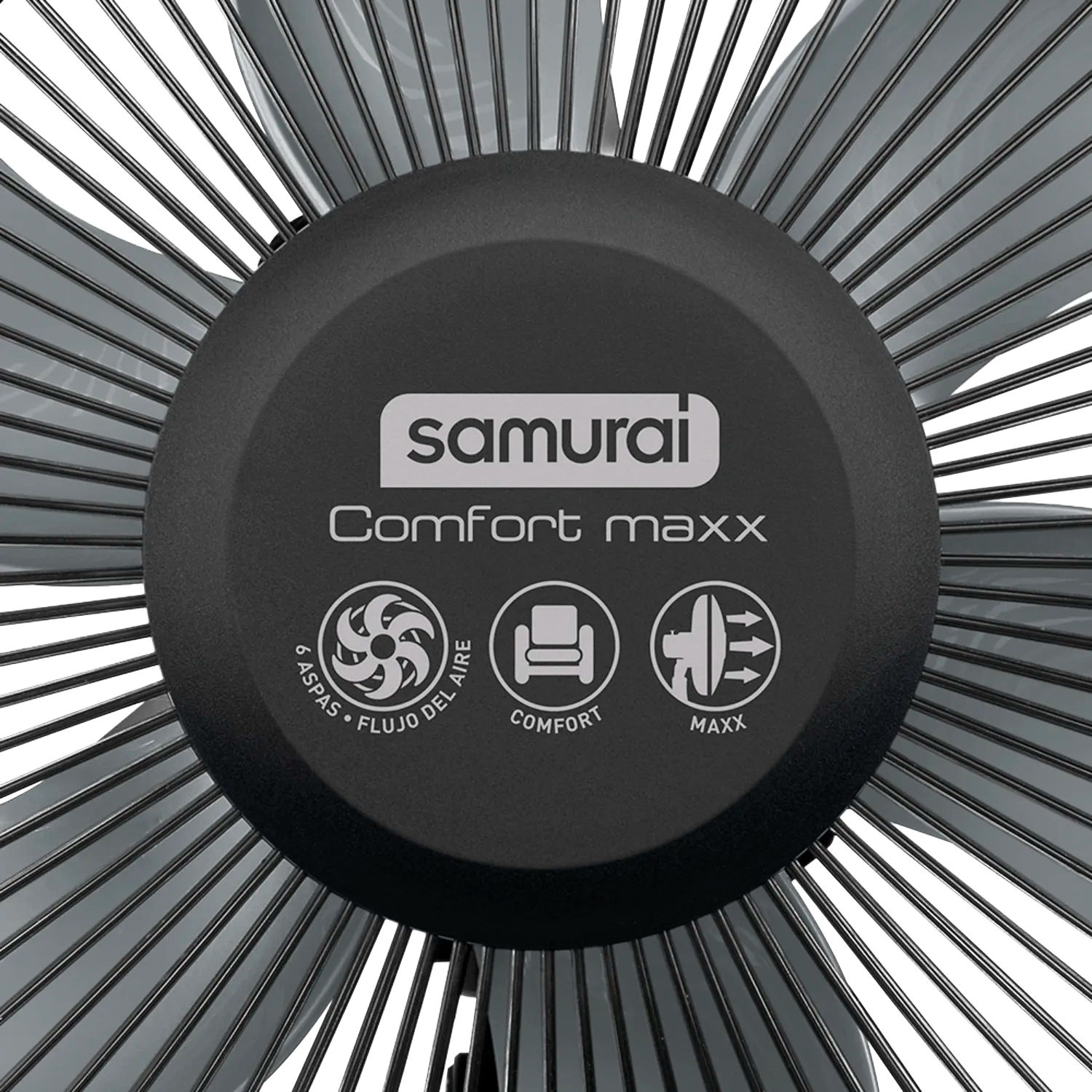 VENTILADOR CONFORT MAXX PLUS 2EN1 NEGRO